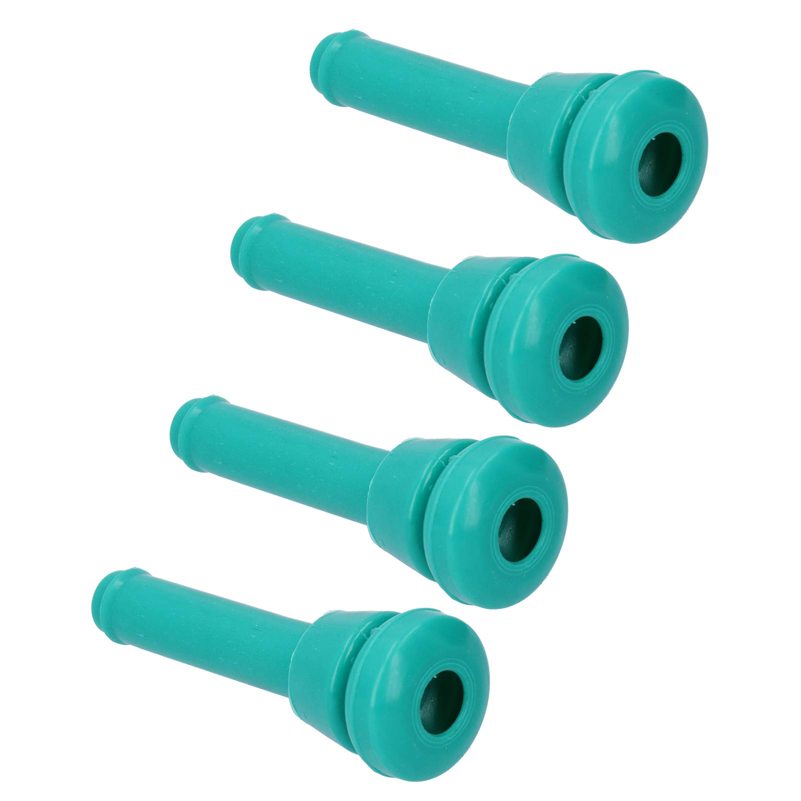 4Pcs Green Silicone Milking Machine Liners for Cattle & Cows - Durable Livestock Milking Tools for Dairy Farms & Homesteads