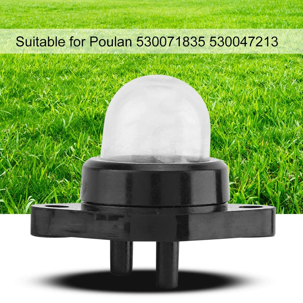 5-Piece Primer Bulb Pump Carburetor Kit for Poulan 530071835 530047213 - Lawn Mower & Gas Chainsaw Accessories - Perfect for Carburetor Repair and Maintenance