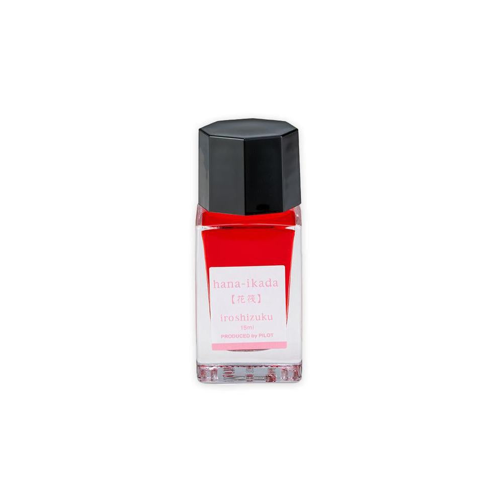 Pilot Iroshizuku Fountain Pen Ink Bottle - 15ml, Hana-ikada (Cherry Blossom Petals) - Premium Japanese Ink for Calligraphy, Writing & Artistic Projects - Perfect for Journals, Letters & Handmade Cards