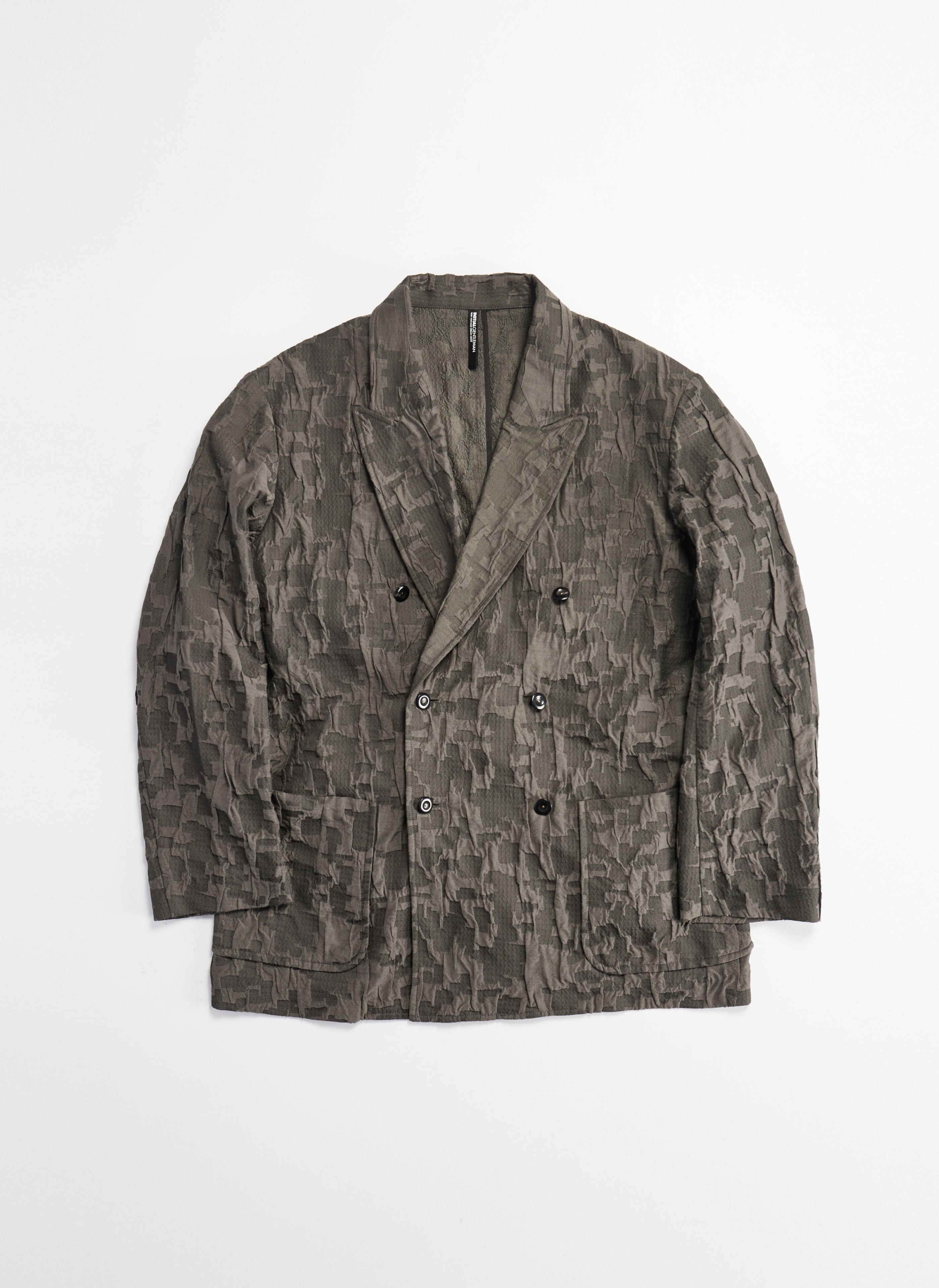Elegant Jacquard Soft Double Breasted Blazer for Women - Office Wear & Formal Occasions | Premium Quality Tailored Jacket for Business & Evening Events