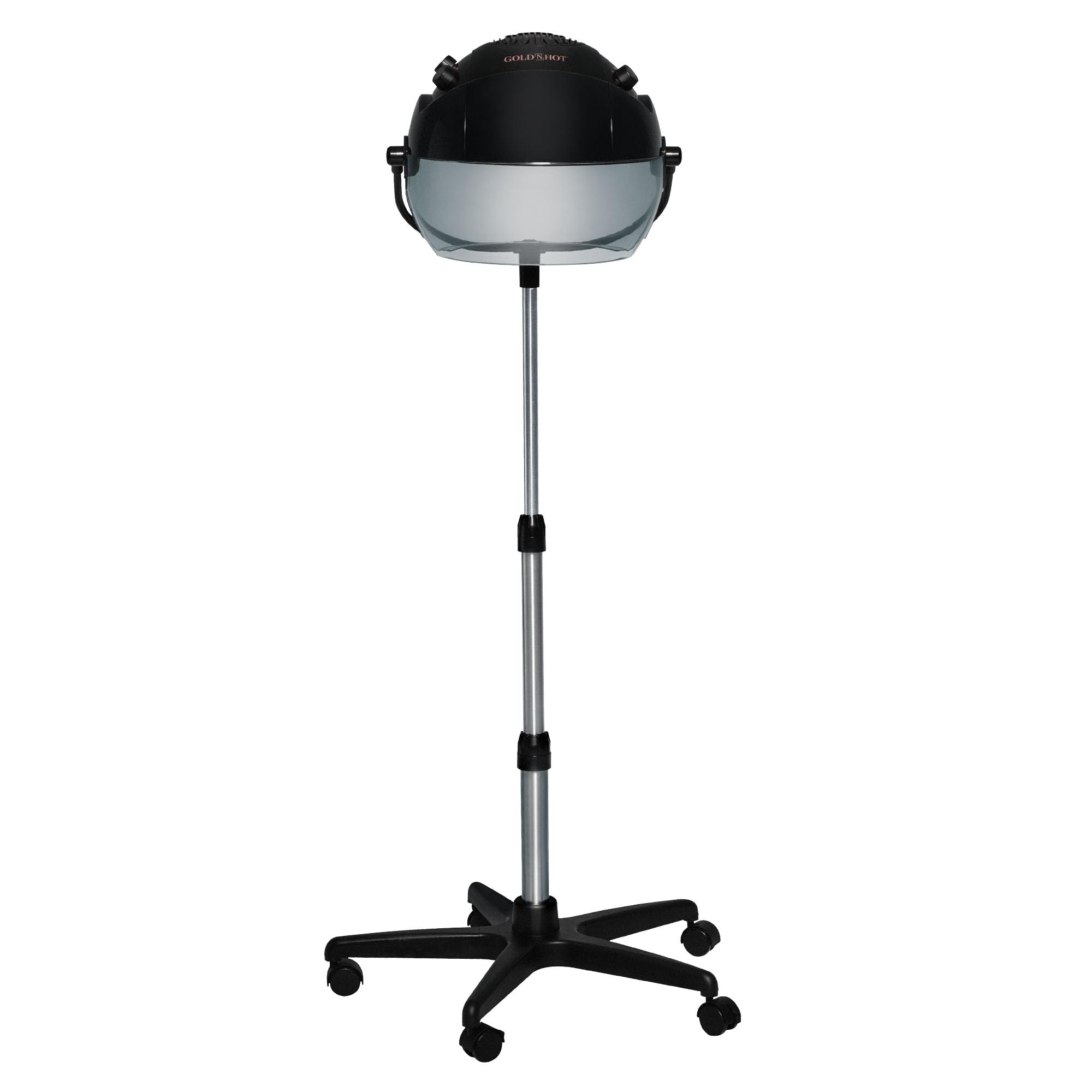 GOLD N HOT Ionic Stand Bonnet Hair Dryer for Salon & Home Use - Professional Hair Care & Styling Tool