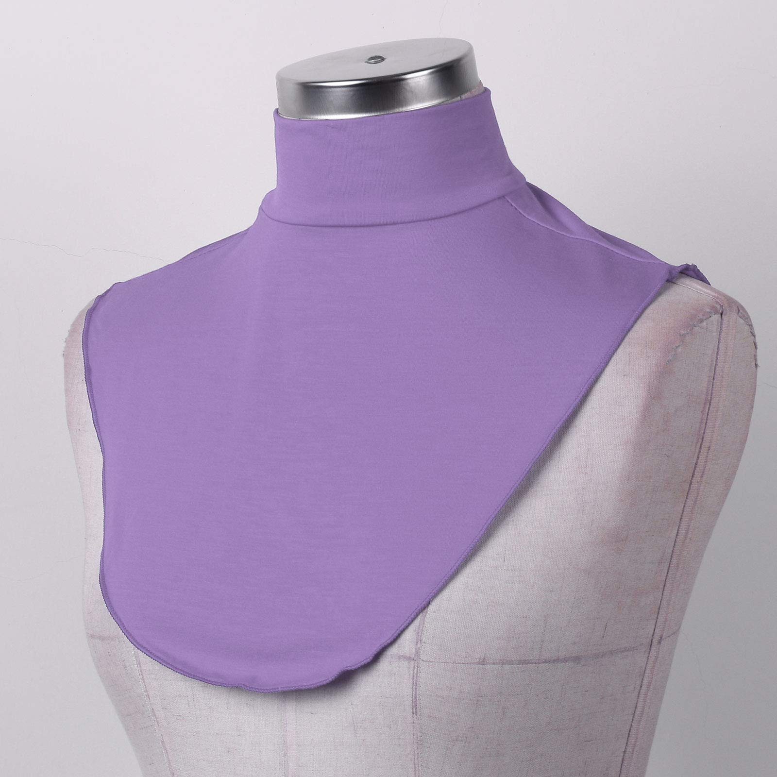 YiZYiF Women's Detachable Fake Turtleneck Dickey - Cotton Mock Blouse Collar Neck Warmer for Women & Girls | Perfect for Layering Under Sweaters, Dresses & Winter Outfits