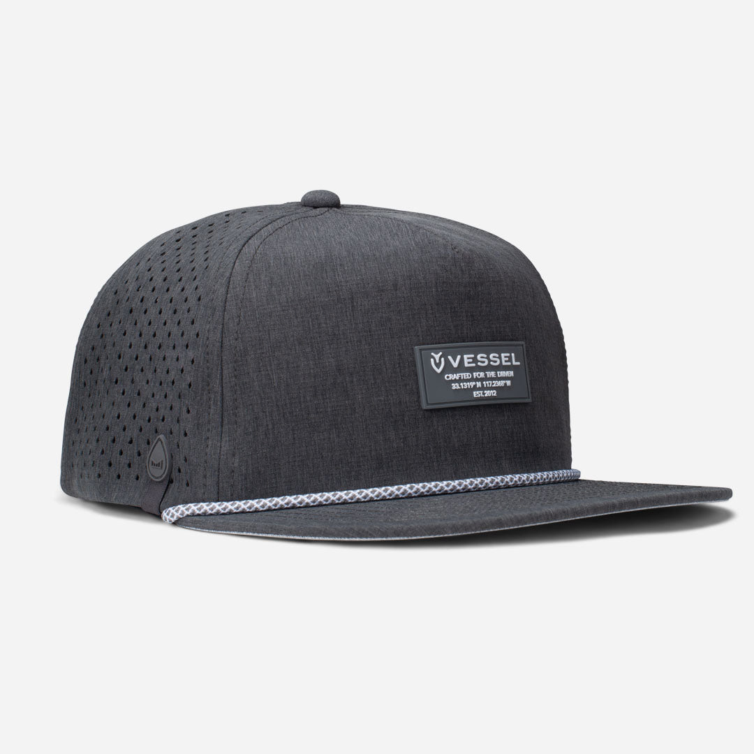 Vessel x Melin Coronado Hydro Hat - Waterproof & Breathable Performance Hat for Outdoor Activities, Golf, Hiking, and Running