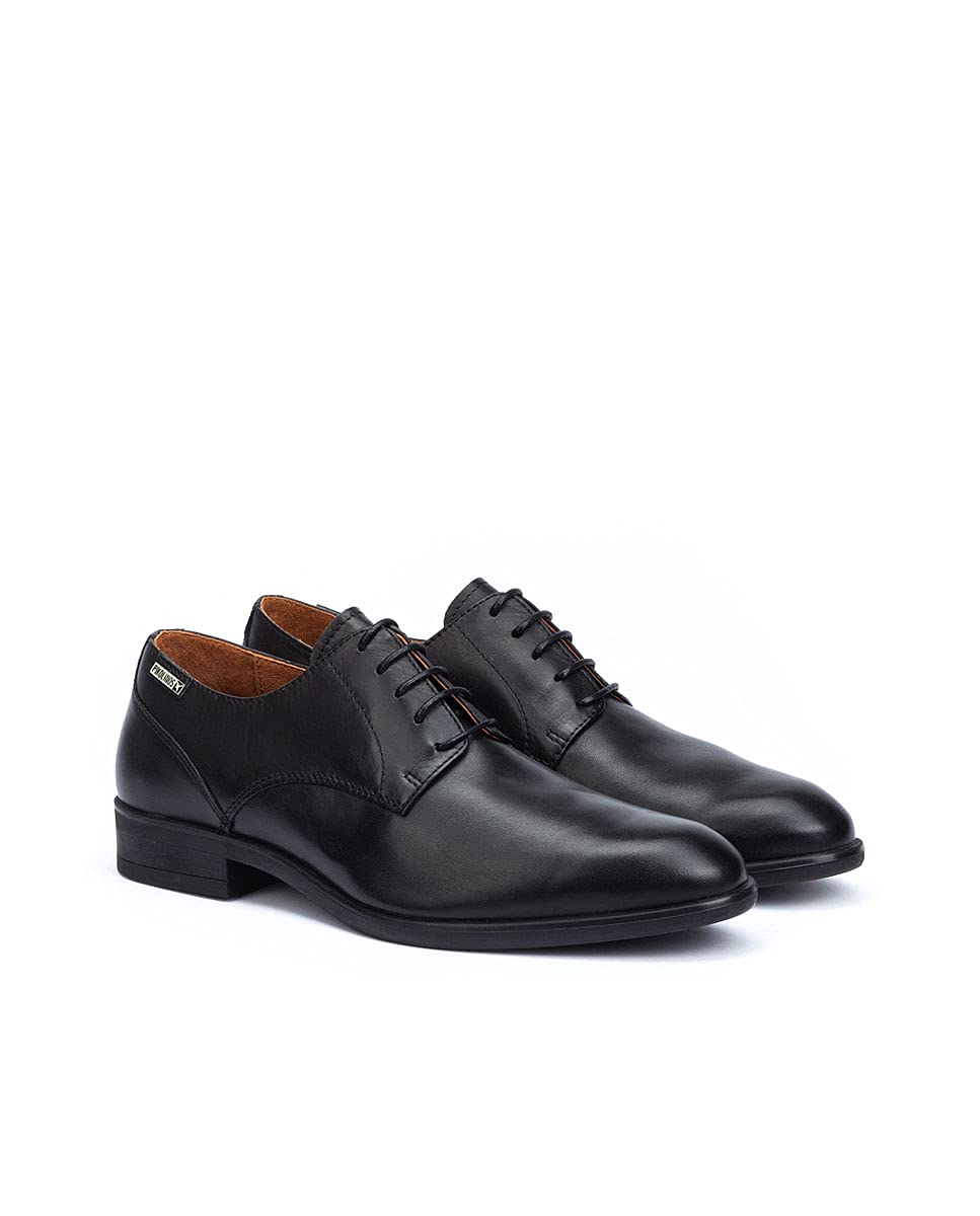 PIKOLINOS Men's Bristol Leather Lace-Up Shoes – Stylish & Comfortable Dress Shoes for Work, Office & Formal Occasions