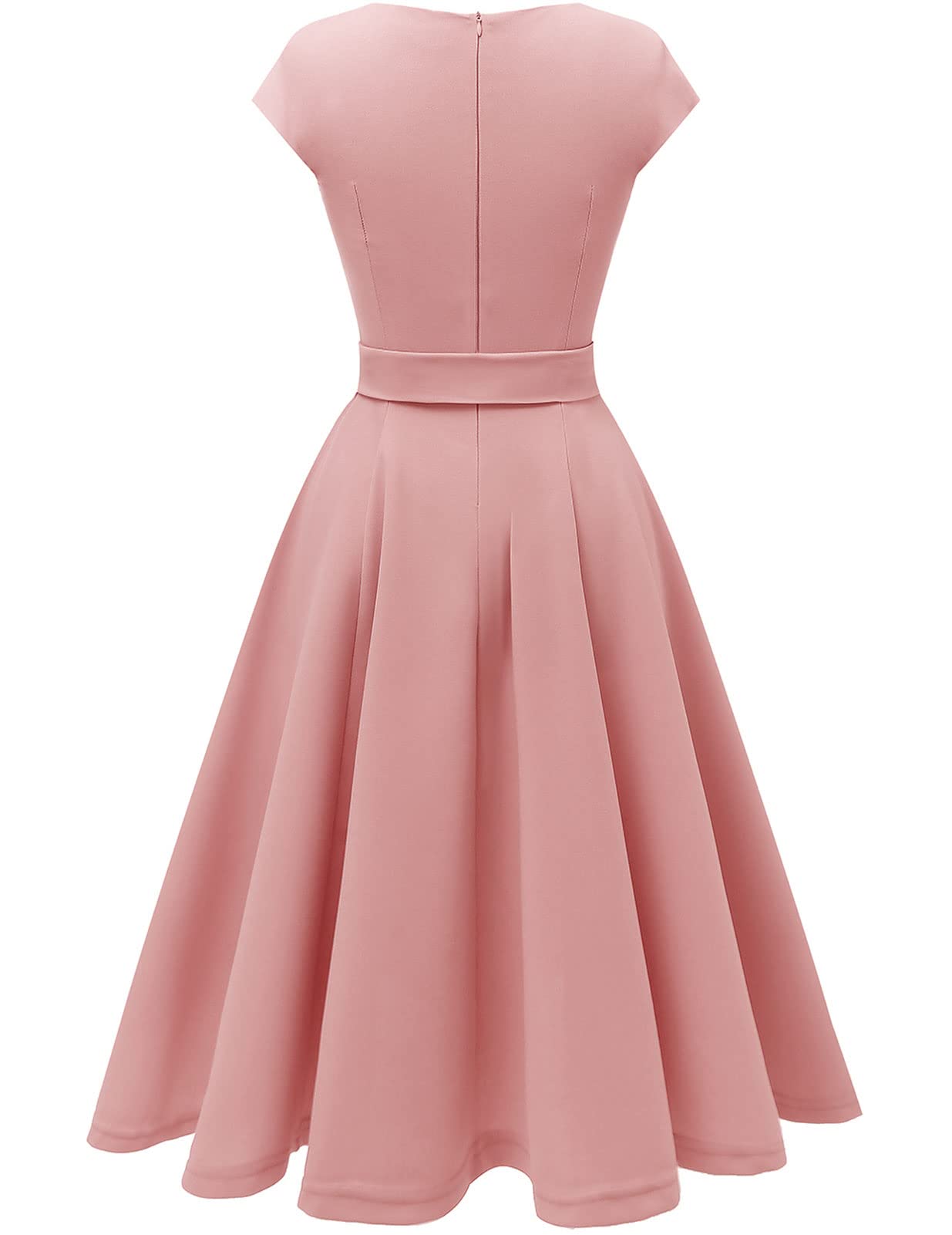 DRESSTELLS Women's Cocktail Dress - Elegant Summer Graduation Party & Formal Wedding Guest Dress 2024 | Perfect for Evening Events, Prom, Bridal Showers & Special Occasions