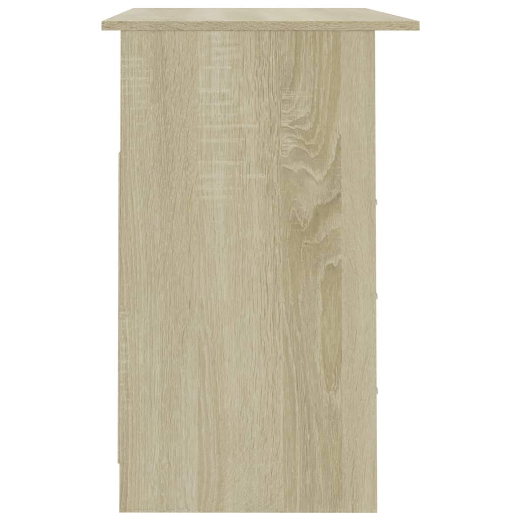 Sonoma Oak Writing Desk with Drawers - 43.3