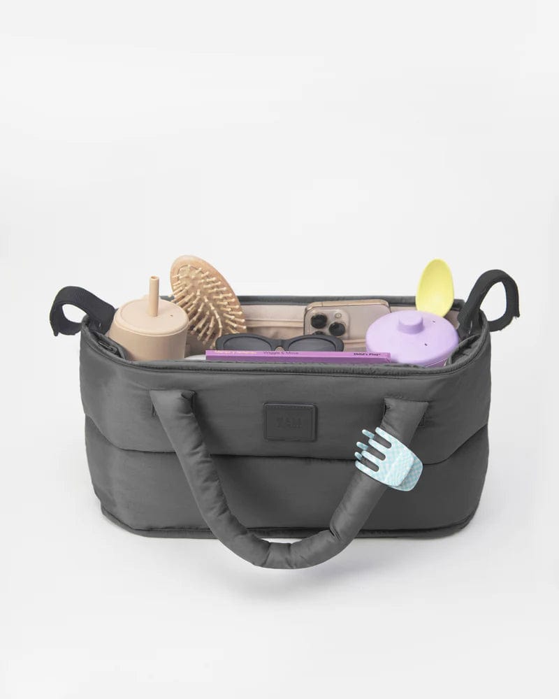 7AM Stroller Organizer with Multiple Pockets - Benji Baby Stroller Accessories for Diapers, Bottles & Essentials - Perfect for Shopping, Travel & Daily Walks with Your Baby