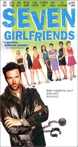 Seven Girlfriends VHS - Classic 90s Romantic Comedy Movie on Vintage VHS Tape | Perfect for Movie Collectors & Nostalgia Lovers | Great for Themed Parties & Retro Movie Nights