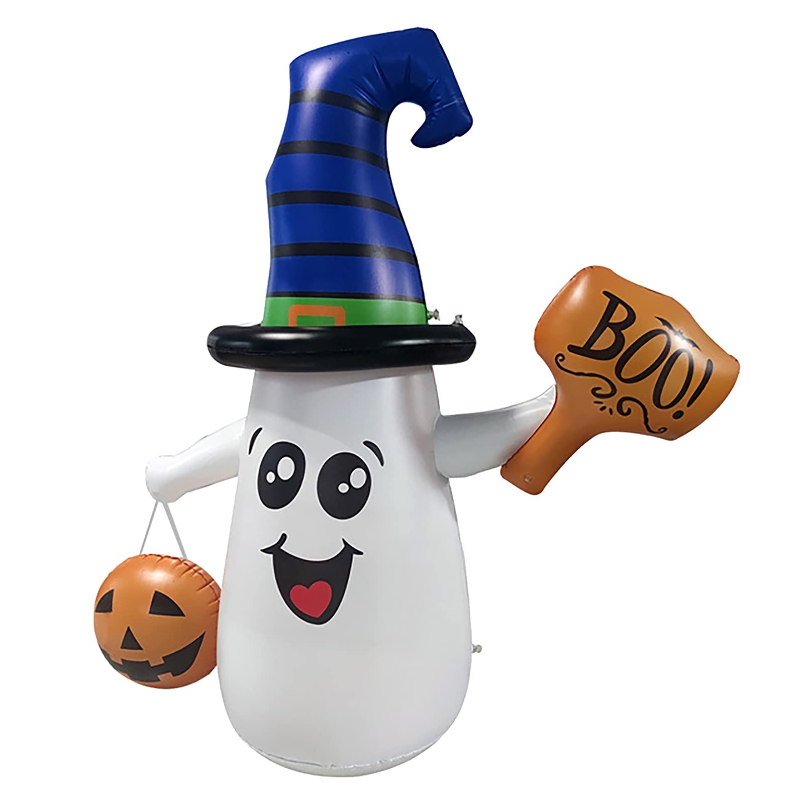 Glow-in-the-Dark Halloween Inflatable Tumbler Toy - Spooky Outdoor Decor for Yard, Haunted House & Party Atmosphere | Christmas Bulb Decorations for Holiday Home