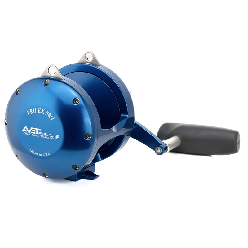Avet EX50 2-Speed Big Game Fishing Reel - Saltwater Offshore Trolling Reel for Marlin, Tuna & Swordfish
