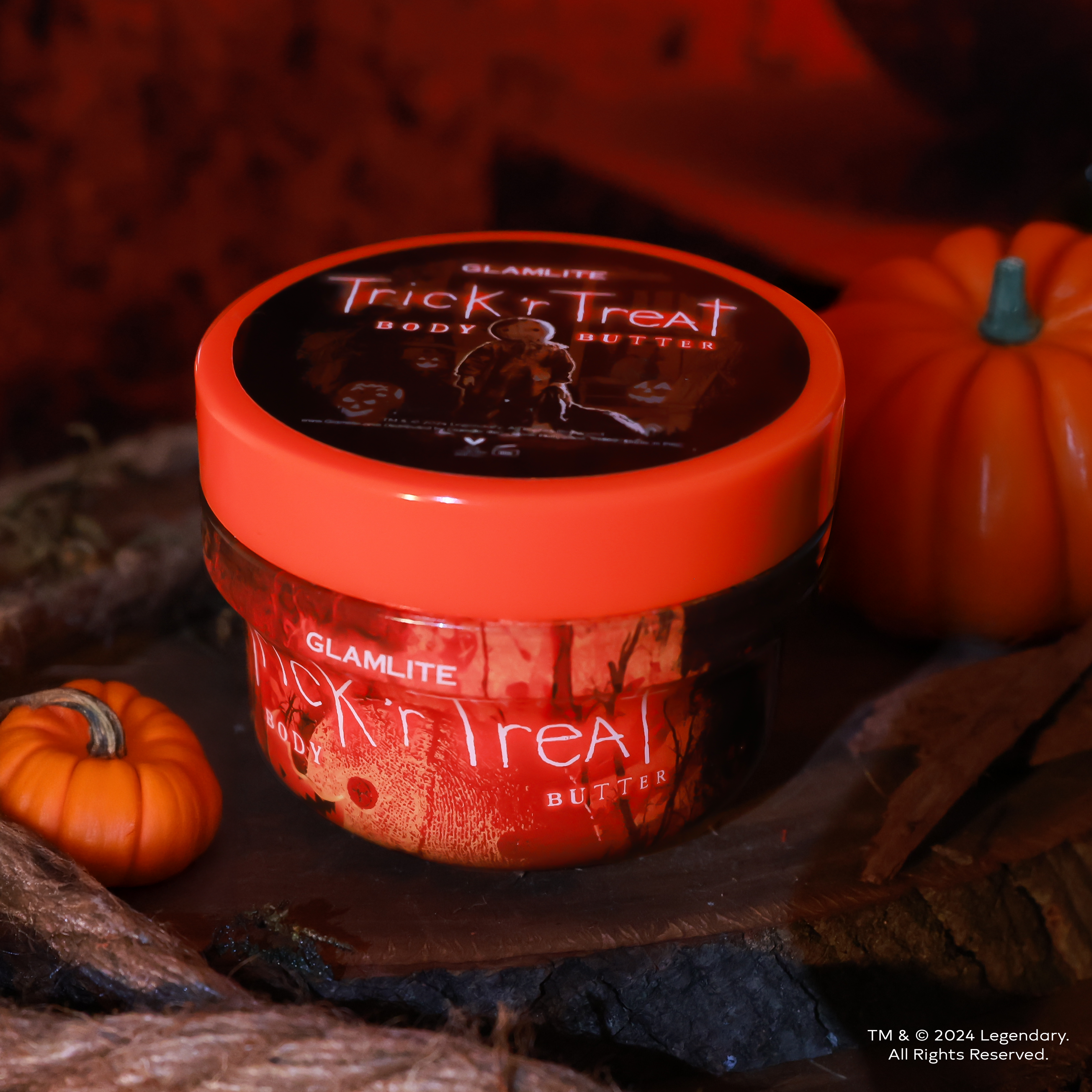 Glamlite Trick 'r Treat Halloween Body Butter - Moisturizing & Scented Skin Care for Dry Skin - Perfect for Fall & Halloween Party Prep