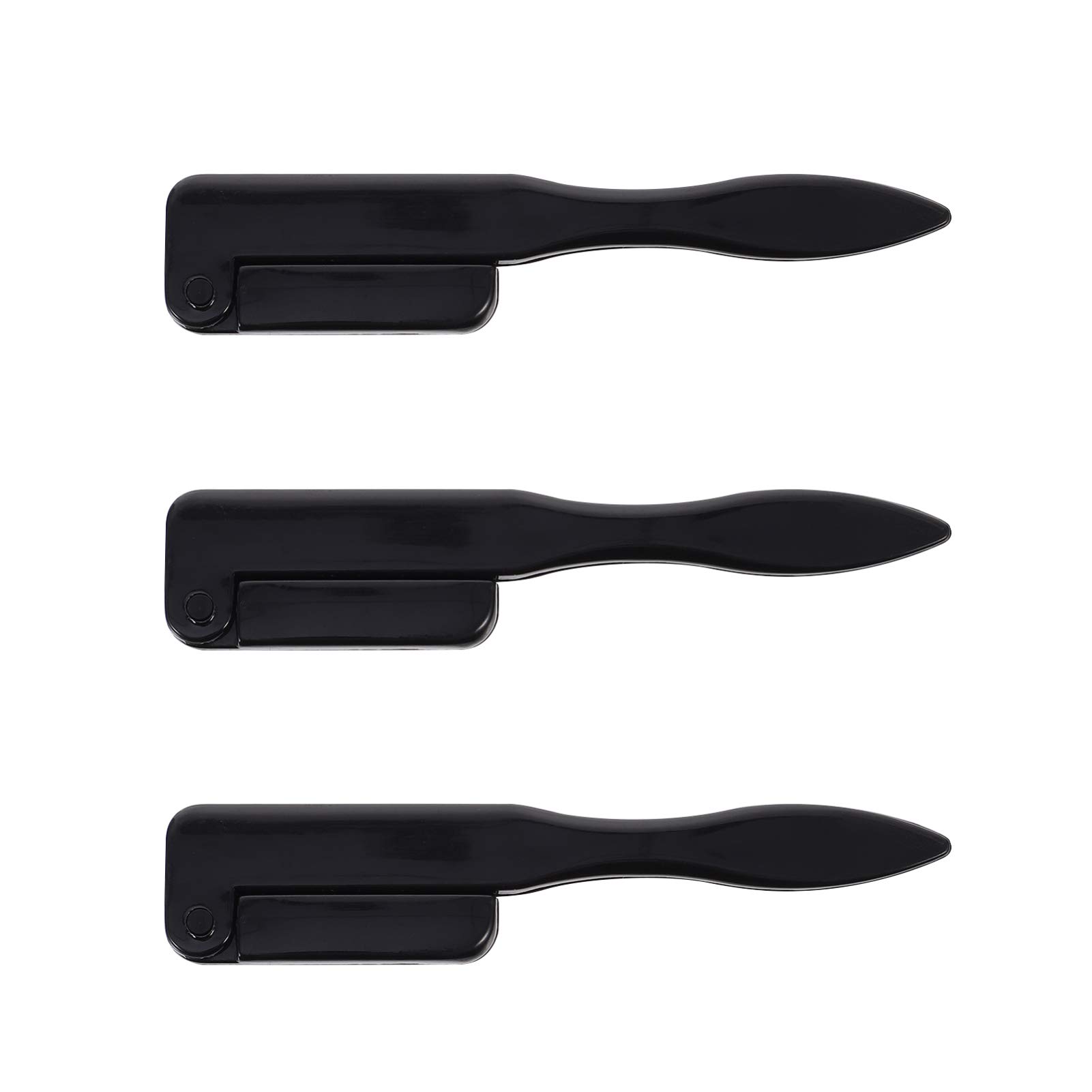 FRCOLOR 9-Piece Stainless Steel Eyelash Comb & Brow Grooming Kit - Includes Folding Teeth Separator, Lash Definer & Mascara Tools for Perfect Eyebrow Shaping & Eyelash Care | Ideal for Professional Salon Use & Home Beauty Routines
