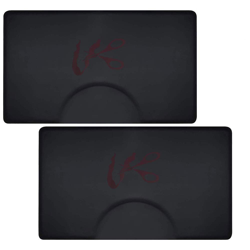 Professional Salon Mats for Hair Stylists - Anti-Fatigue 3'x5' Non-Slip Floor Mat for Barber Shops & Beauty Salons - 5/8