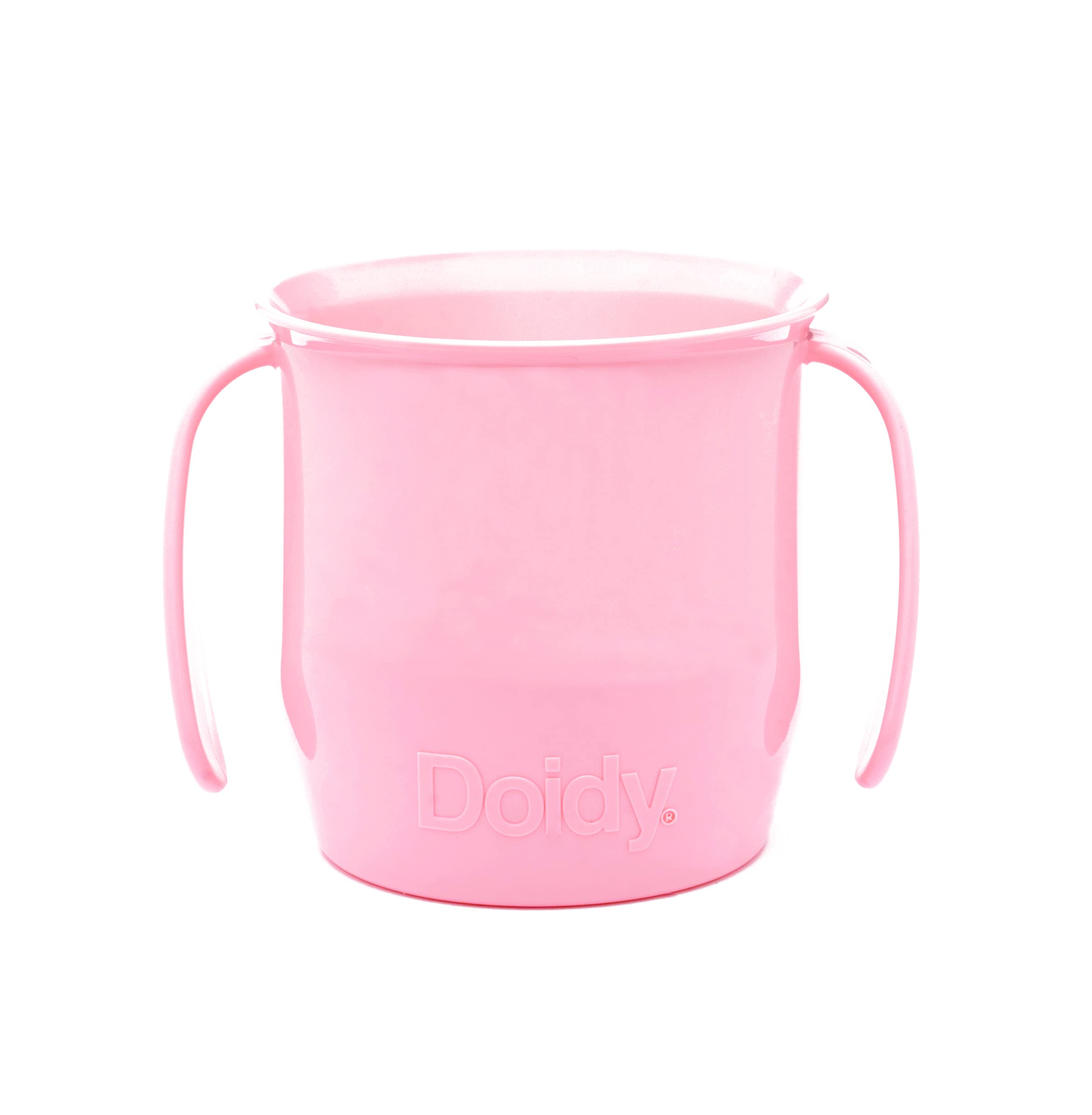Bickiepegs Doidy Cup - Pink Baby Training Cup for Easy Drinking | Ideal for Toddlers Learning to Sip Independently at Home or On-the-Go