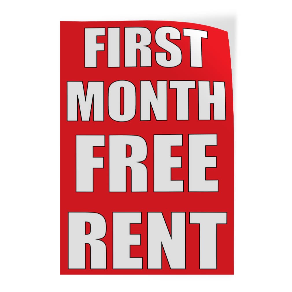 Vertical Vinyl Door Decals - Multiple Sizes (24x36 Inches) - Industrial Grade Stickers for Cars, Luggage & Business Use | Perfect for Rent Promotion, Bumper Advertising & Storefront Branding