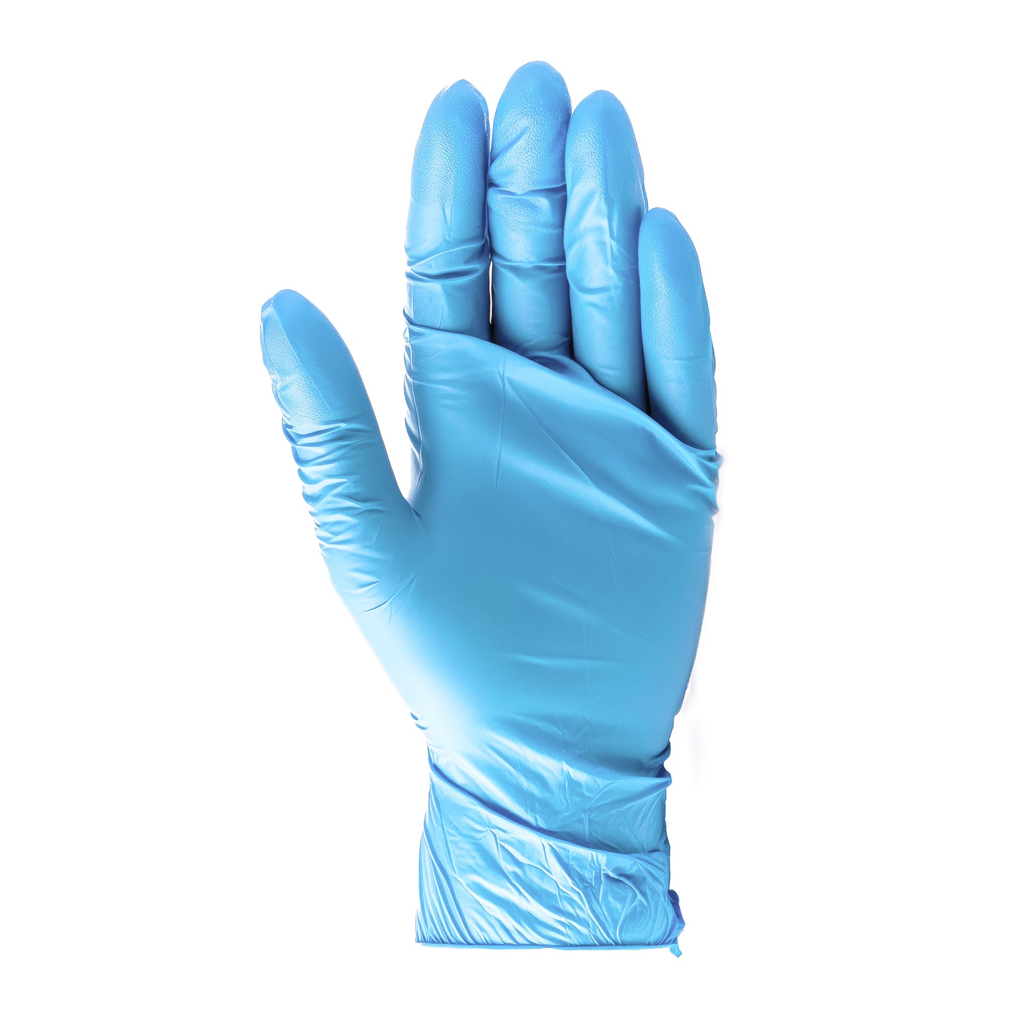 Premium Nitrile Exam Gloves, Powder-Free, 4 Mil Thickness, Blue (100 Count/Box) - Ideal for Medical, Dental, Tattoo & Food Handling Safety