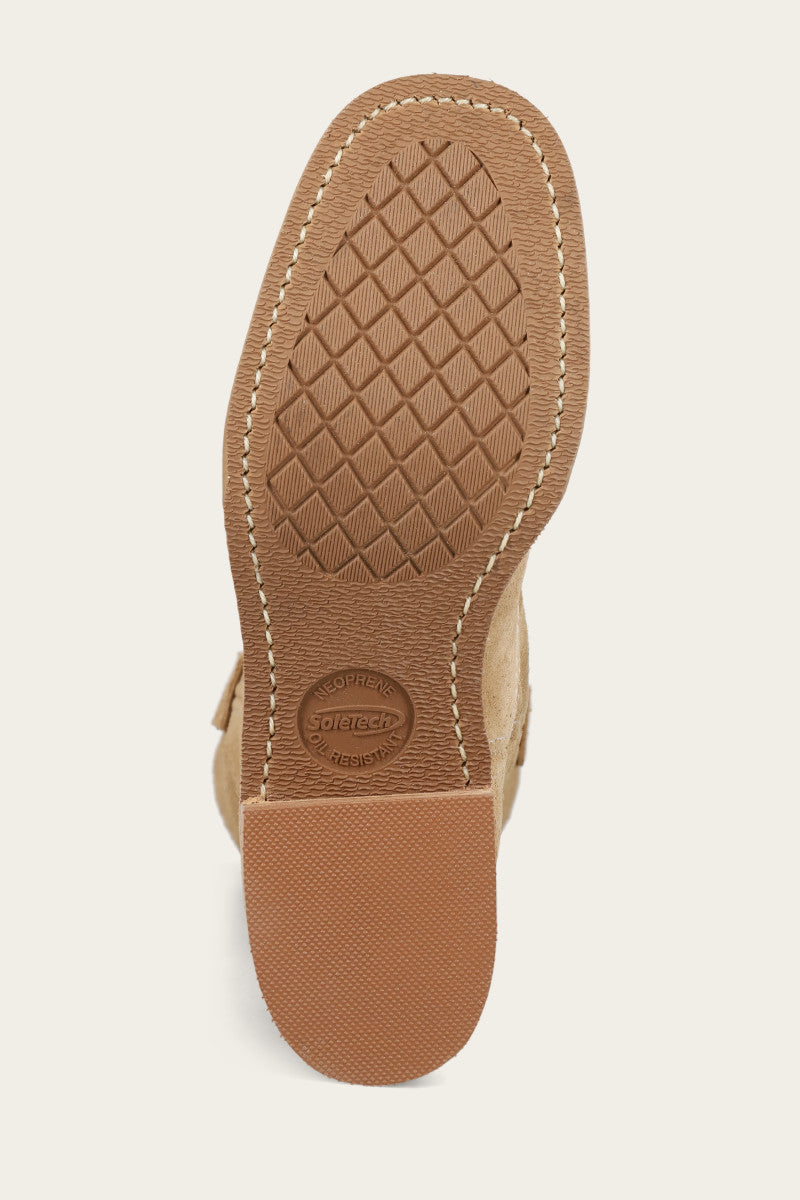 Campus 12R Tan Buck Leather Shoes - Classic Casual Sneakers for Men & Women | Perfect for School, Work & Everyday Wear