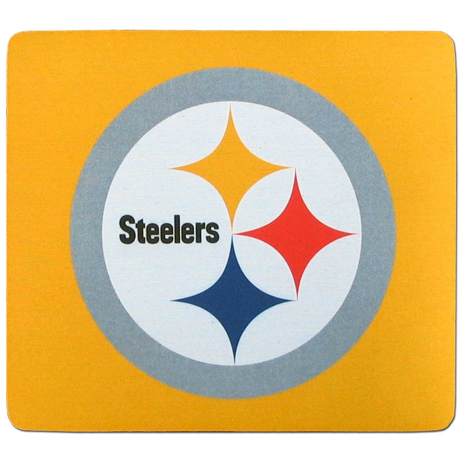 Pittsburgh Steelers NFL Neoprene Gaming Mouse Pad - Non-Slip Desk Mat for PC, Laptop & Office Work - Perfect for Football Fans & Gamers