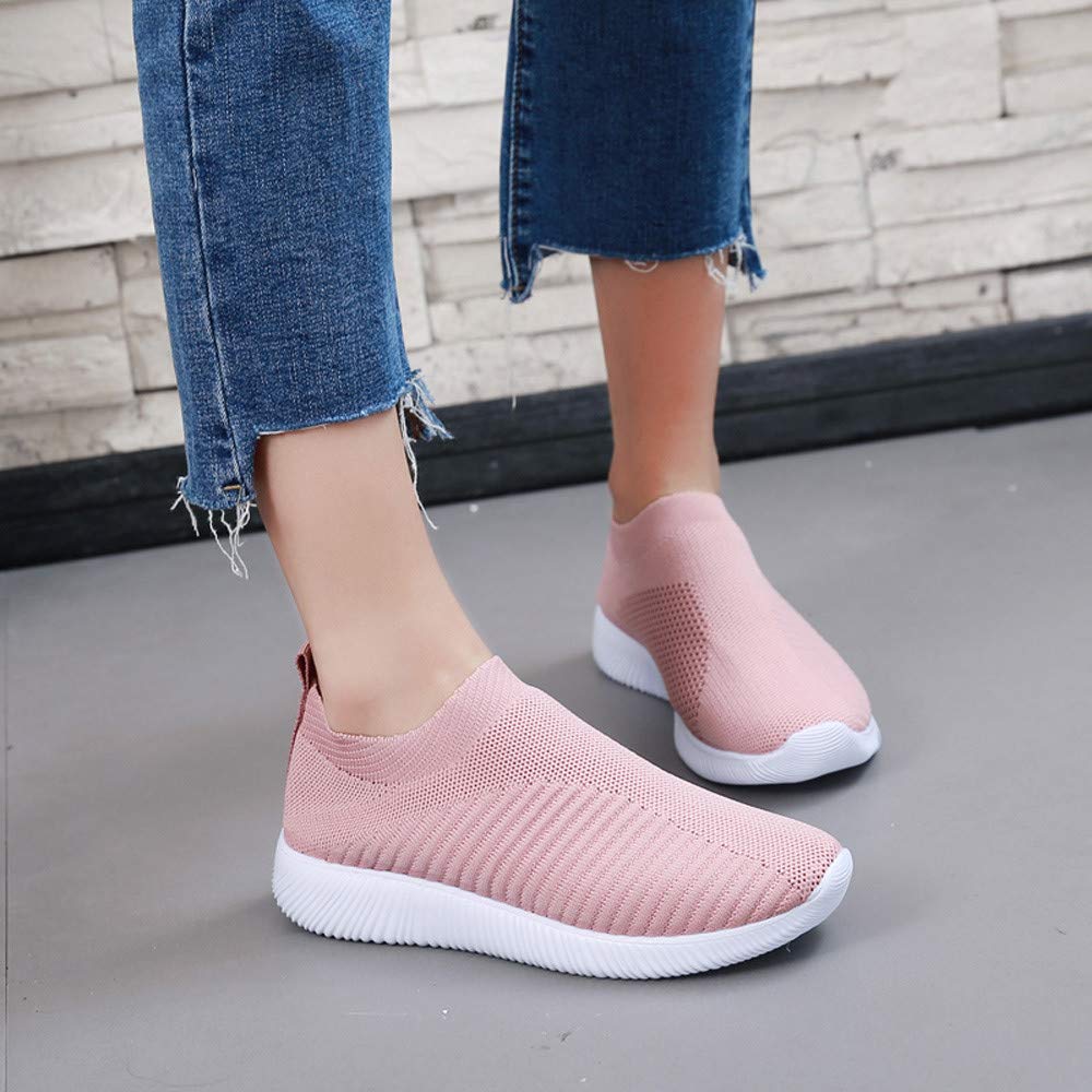 ZYAHHFAC Women's Fashion Sneakers - Platform Wedge Workout Shoes with Mesh Arch Support | Non-Slip Breathable Running Sneakers for Women | Perfect for Summer, Gym & Casual Wear