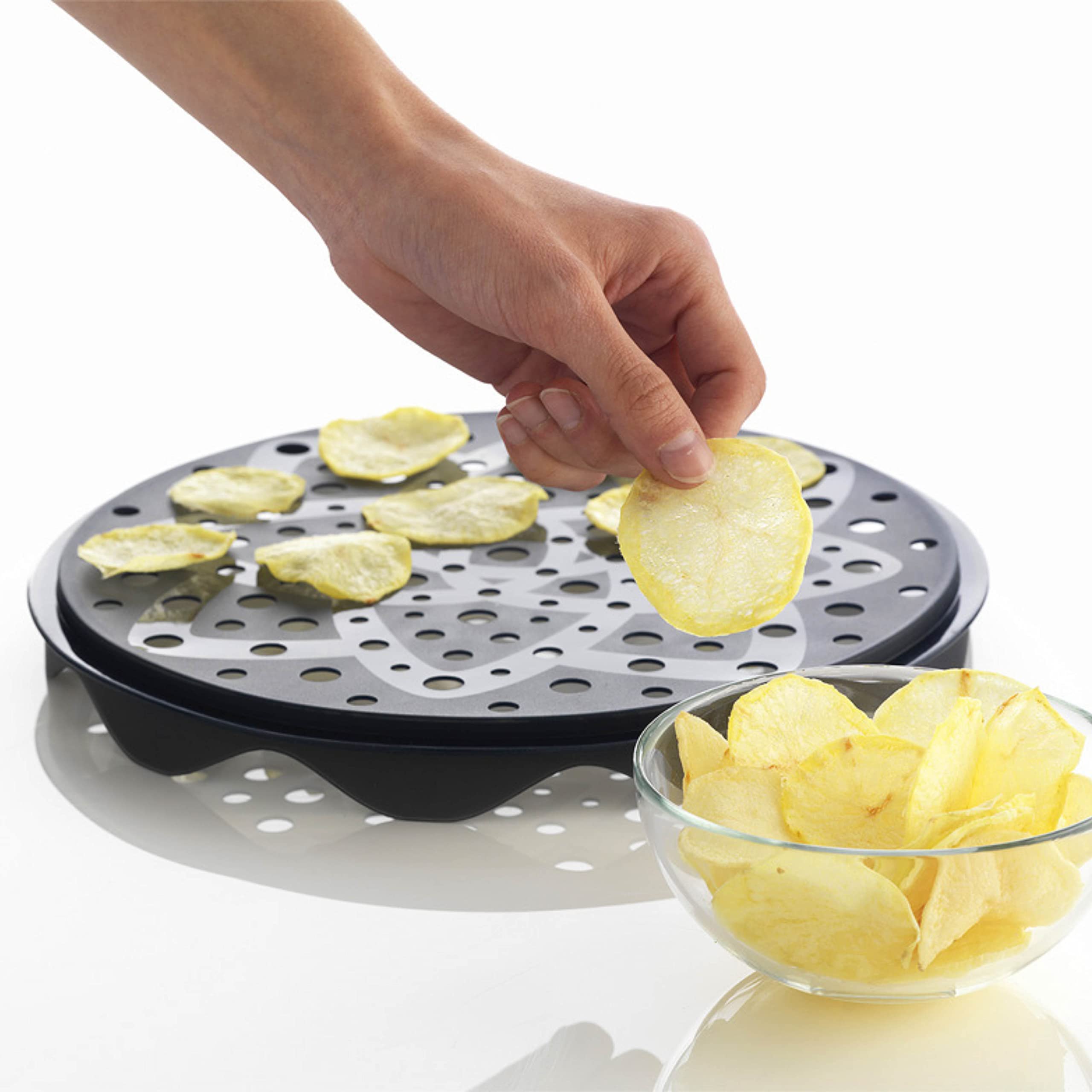 Mastrad Premium Potato Chips Maker & Vegetable Slicer Set - Perfect for Homemade Snacks, Party Platters & Healthy Cooking