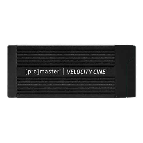 Promaster Velocity CINE Dual Card Reader - CFexpress Type B & SD UHS-II Memory Card Reader for Professional Photographers & Videographers - Perfect for 4K/8K Video Recording & High-Speed Data Transfer