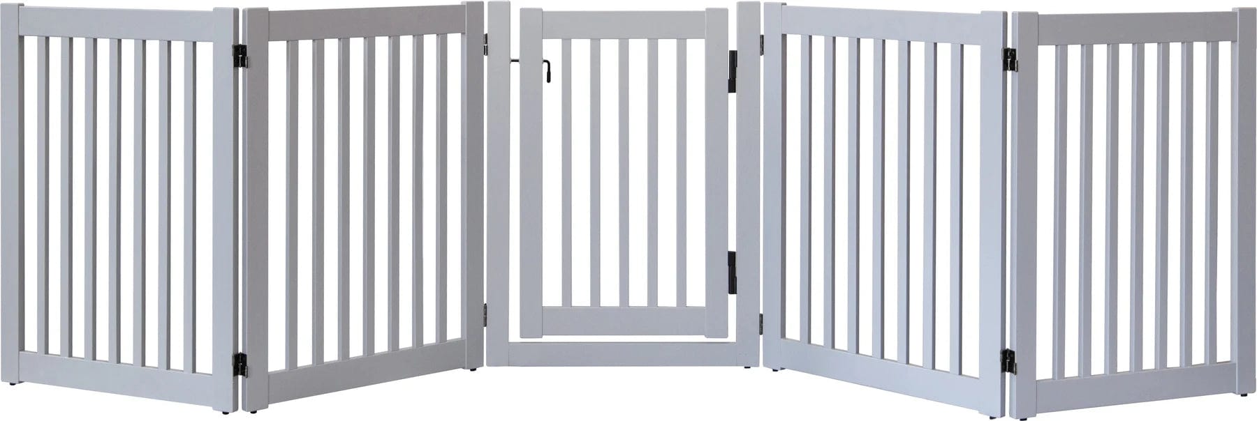 AmishCraft Extra Wide Pet Gate - 4 Colors for Dogs, Cats & Kids - Perfect for Doorways, Hallways & Stairs
