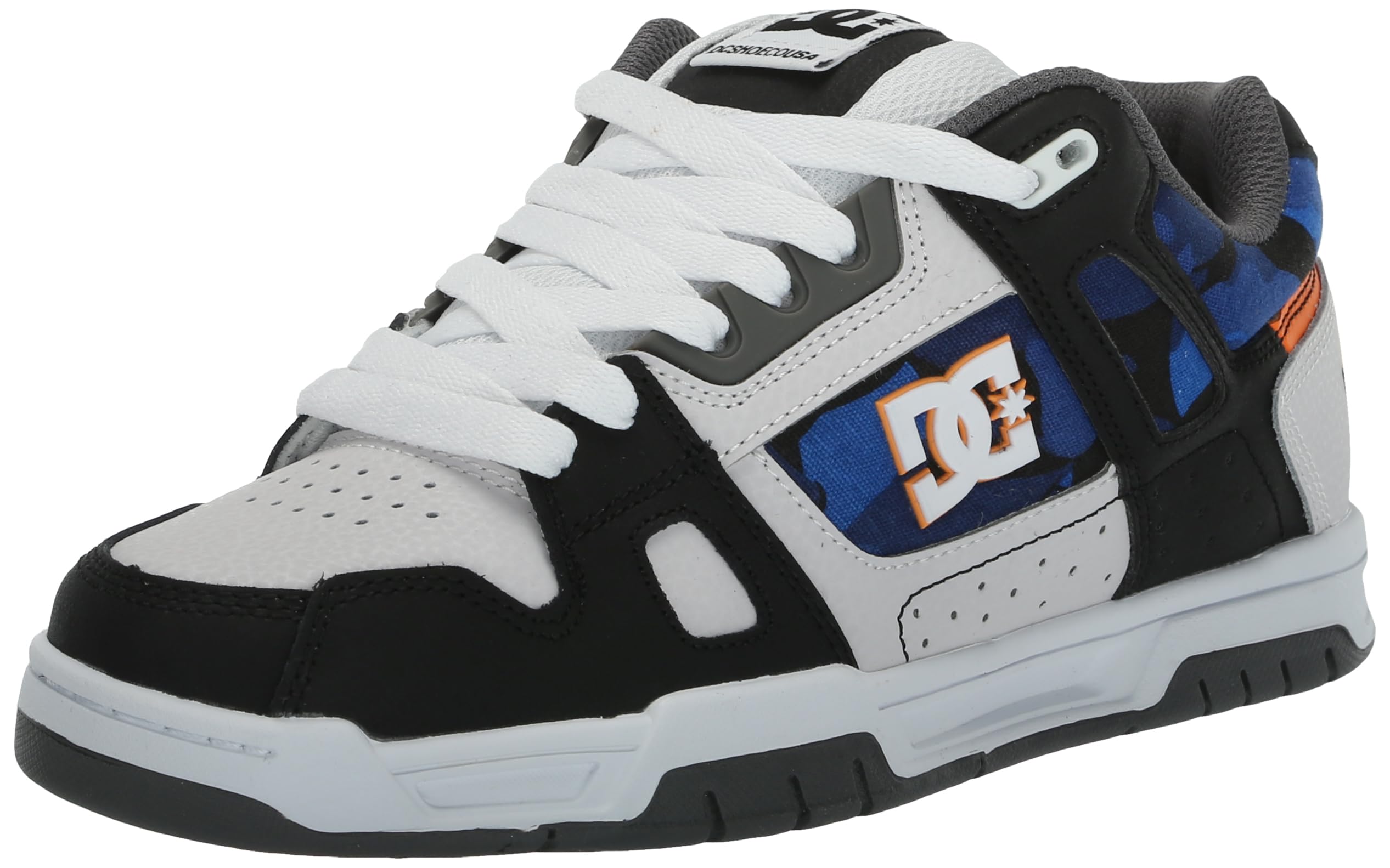 DC Men's Stag Casual Skate Shoes - Lightweight & Durable Sneakers for Skateboarding, Streetwear & Everyday Wear