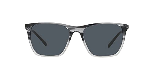 Dark Grey Gradient Horn/Blue Grey