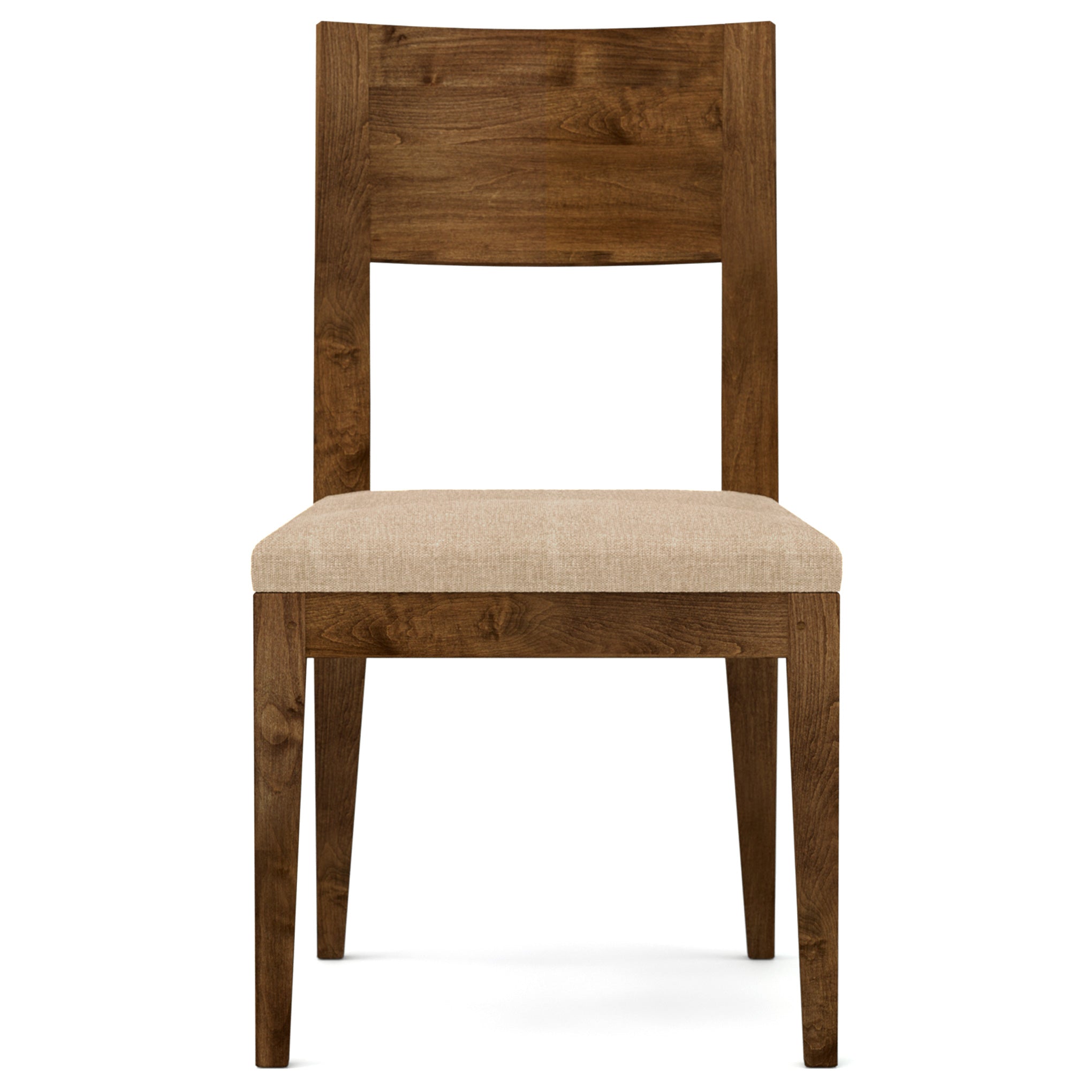 Dwyer Upholstered Side Chair - Modern Accent Dining Chair with Wooden Legs for Living Room, Bedroom & Office - Comfortable Upholstered Seat for Home Decor & Dining Room Furniture