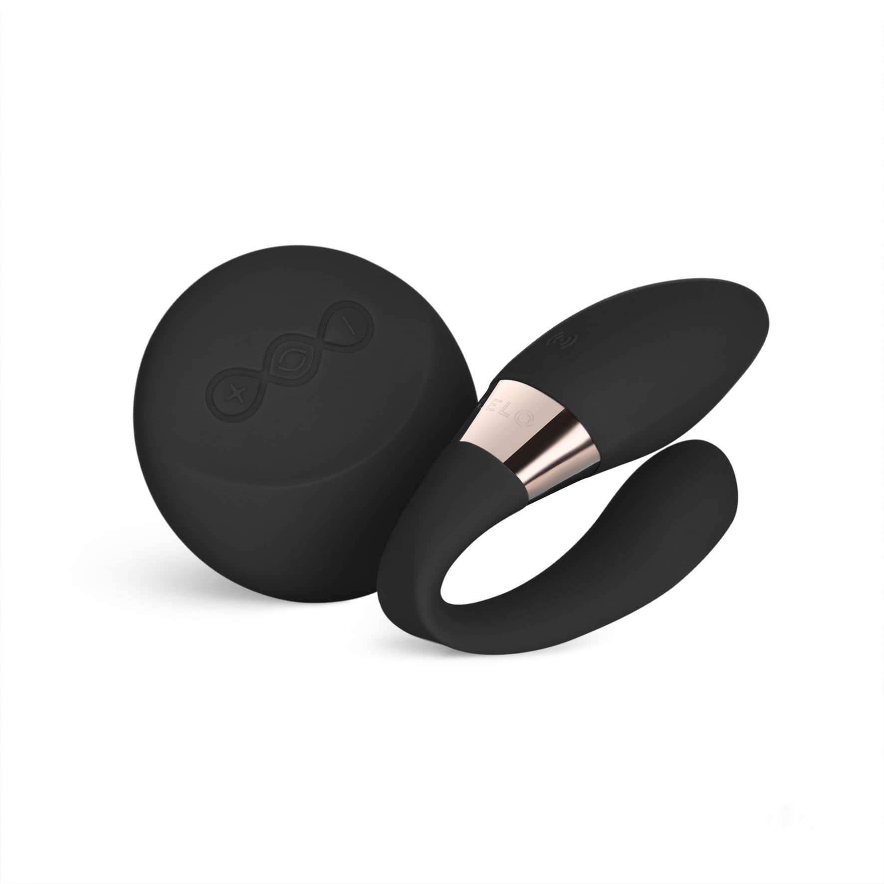 LELO TIANI Duo Couples Vibrator - Dual Motor Waterproof Adult Sex Toy for Men & Women with 8 Vibration Modes | Perfect for Romantic Evenings, Couples Play & Sensual Massage (Black)