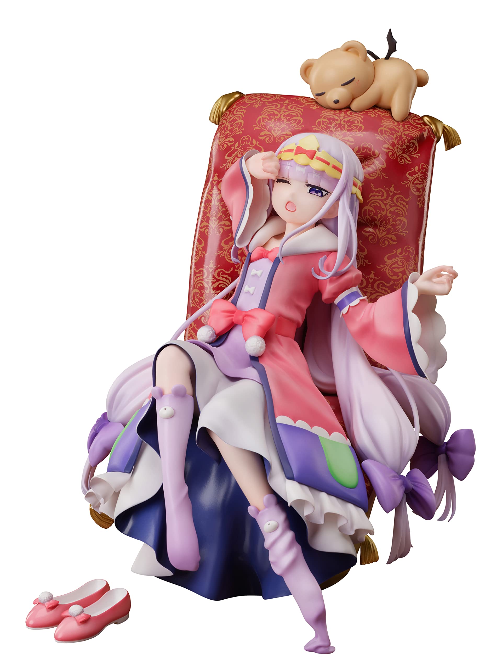 FuRyu Sleepy Princess in The Demon Castle: Aurora 1:7 Scale PVC Anime Figure - Collectible Multicolor Statue for Anime Fans & Home Decor