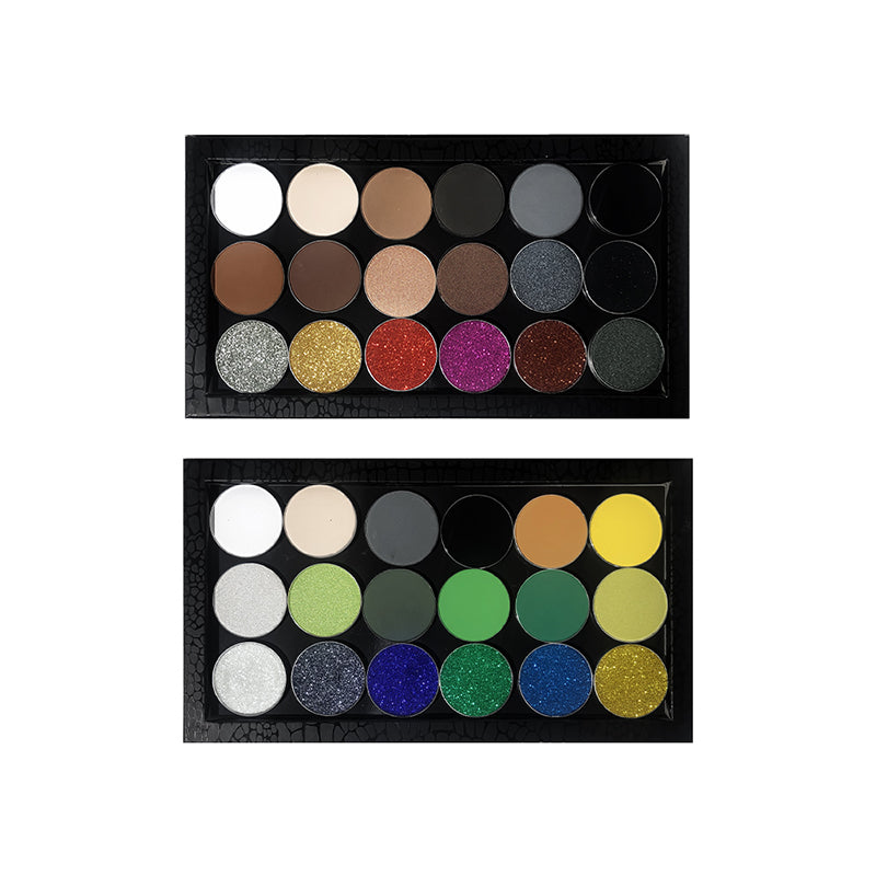SUET NEI 18-Color Eyeshadow Palette - Highly Pigmented, Long-Lasting Makeup for Day & Night Looks | Perfect for Parties, Weddings & Everyday Wear