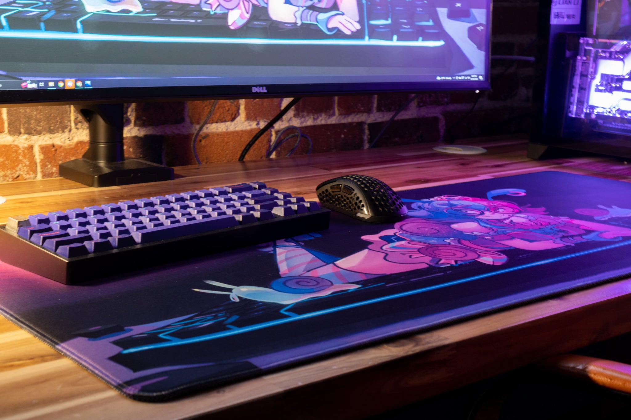 BelleSprout Belle's Thoccy Dreams Limited Edition XL Gaming Mouse Pad - Content Creator Collaboration - Perfect for Streamers, Gamers & Office Workstations