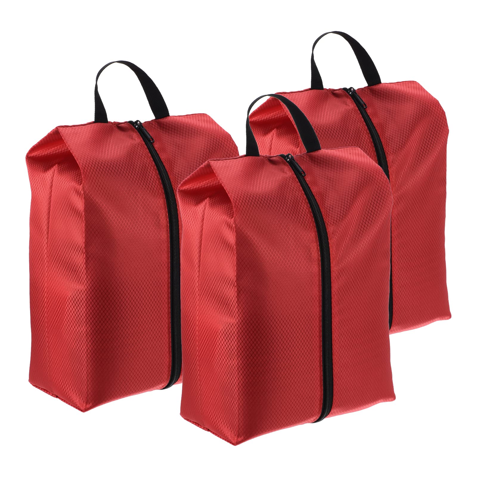 **PATIKIL 3 Pack Waterproof Nylon Shoe Bags for Travel with Zipper - Portable Shoe Storage Organizer for Gym, Outdoor, Sports & Suitcase Packing**