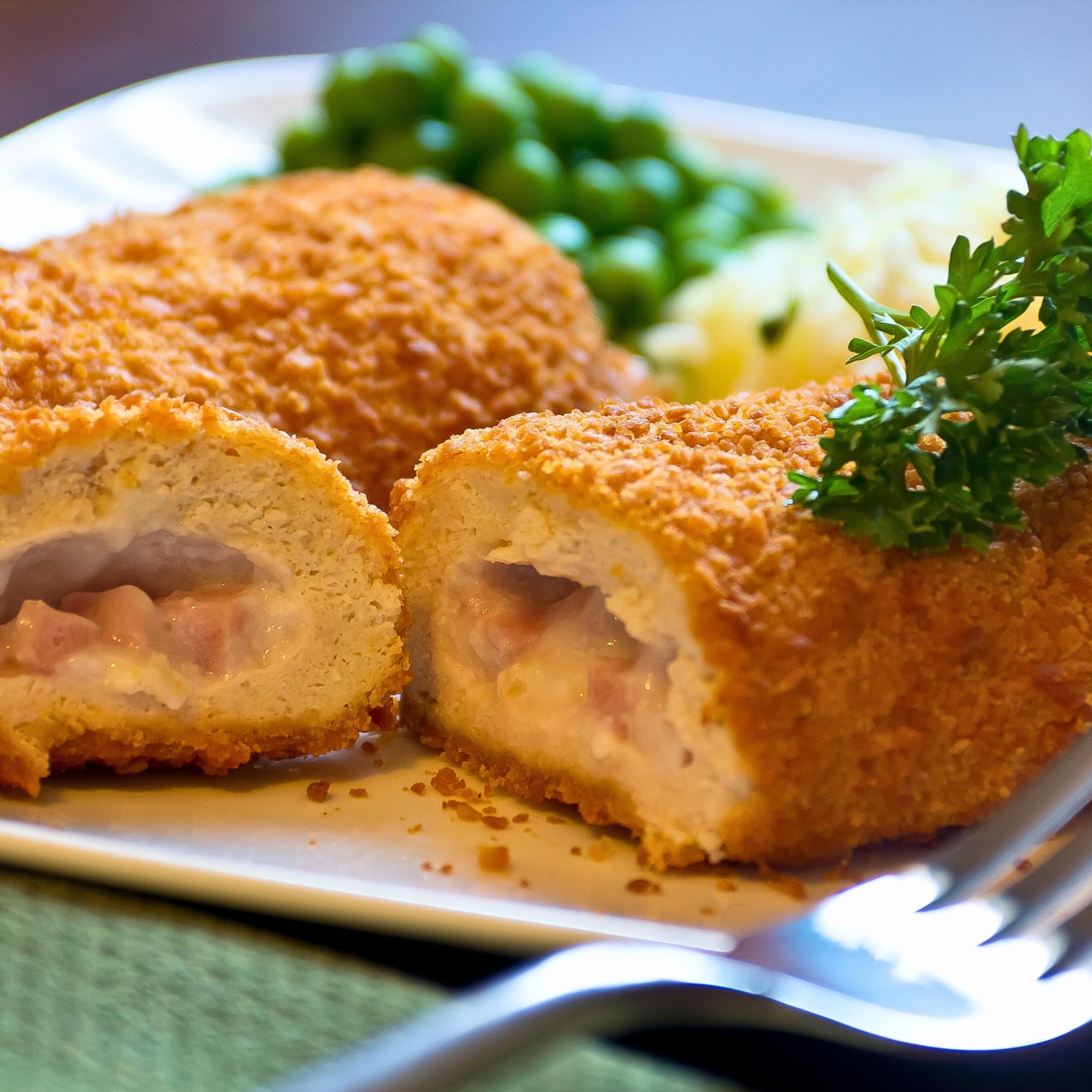 Today Gourmet Foods of NC - Uncooked Homestyle Breaded Cordon Bleu Boneless Chicken Breasts (24 Pack, 7oz Each) | Premium Frozen Chicken for Easy Cooking, Family Dinners & Meal Prep
