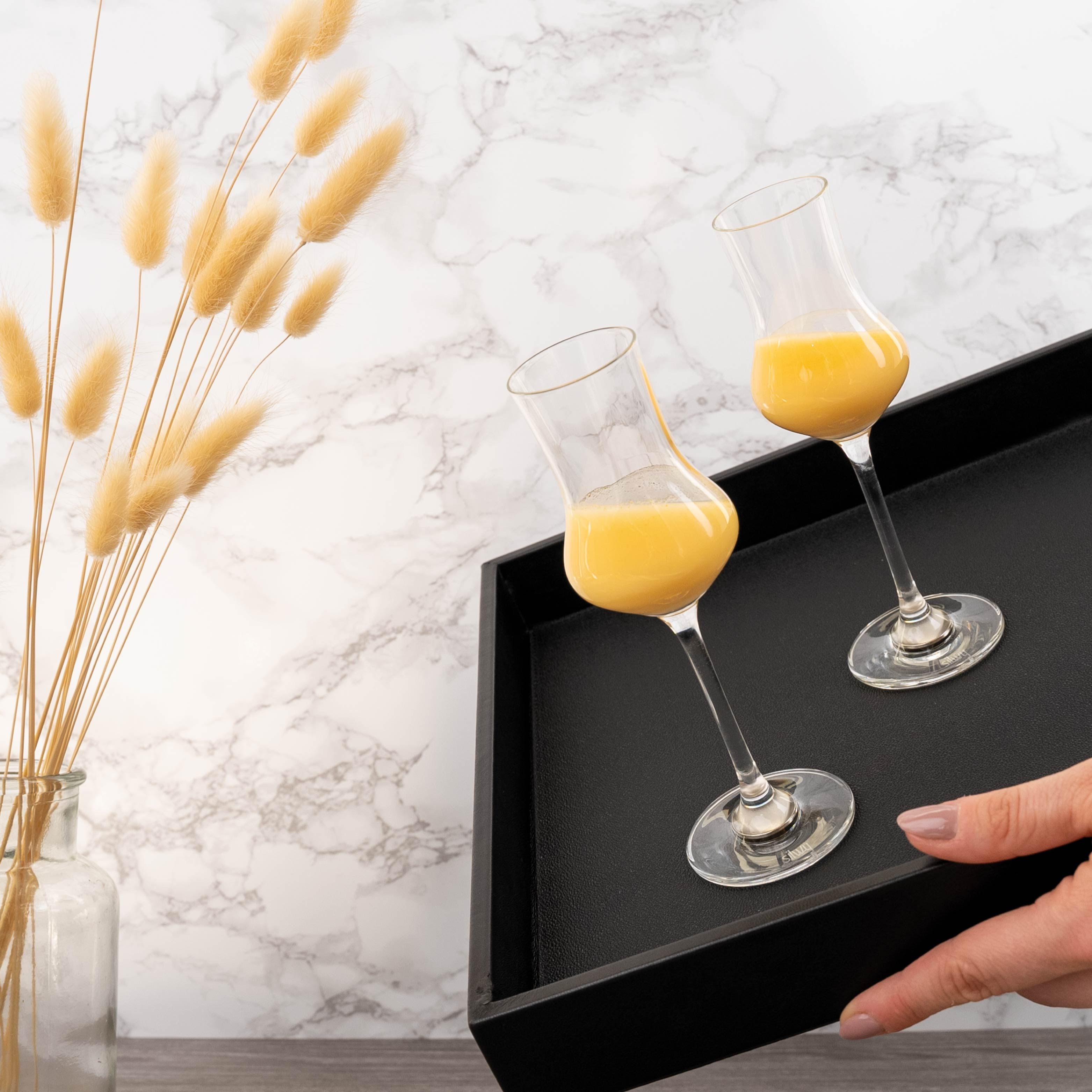 Premium Crystal Liquor Glasses Set - Elegant Drinking Glasses for Whiskey, Bourbon, Scotch & Cocktails - Perfect for Home Bar, Dinner Parties & Gift Giving