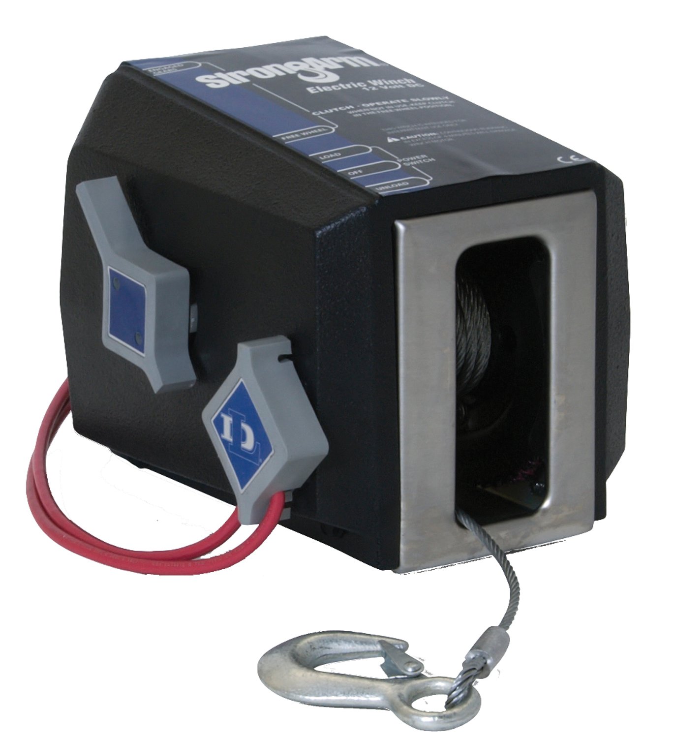 Dutton-Lainson 25500 StrongArm SA Series Electric Winch - Heavy Duty 12V Truck Winch for Off-Roading, Towing & Recovery (5000 lb Capacity) - Perfect for Jeeps, Trucks & ATVs