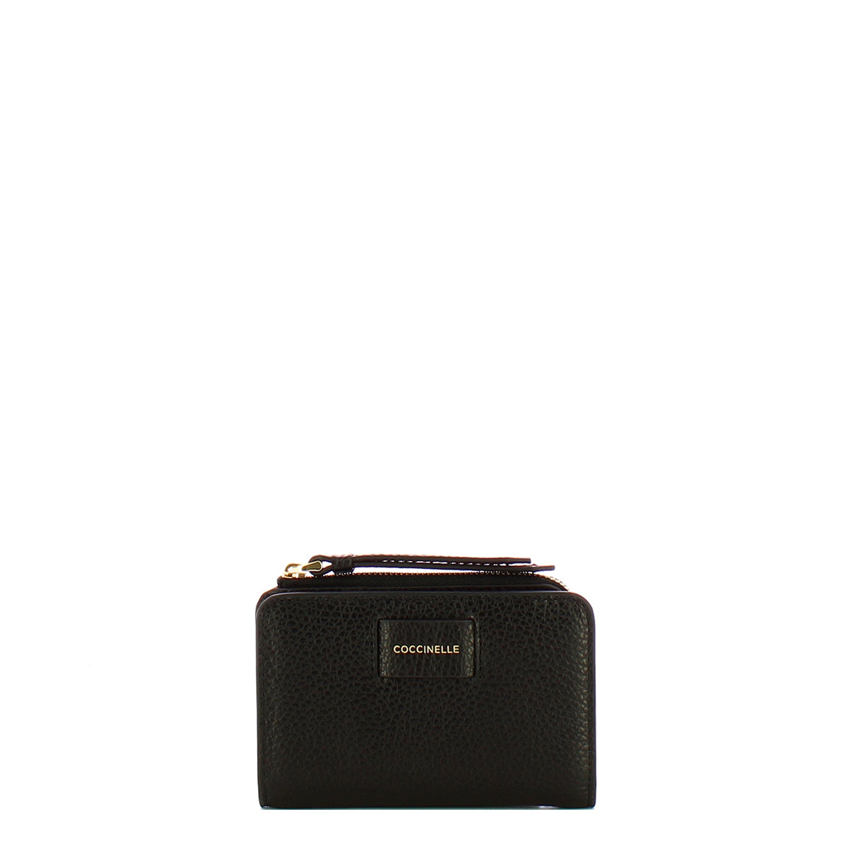 Coccinelle Voile Noir Wallet - Stylish Women's Leather Wallet with Multiple Card Slots & Coin Pocket | Perfect for Everyday Use, Travel, and Gifting (DJP11C180, Black)
