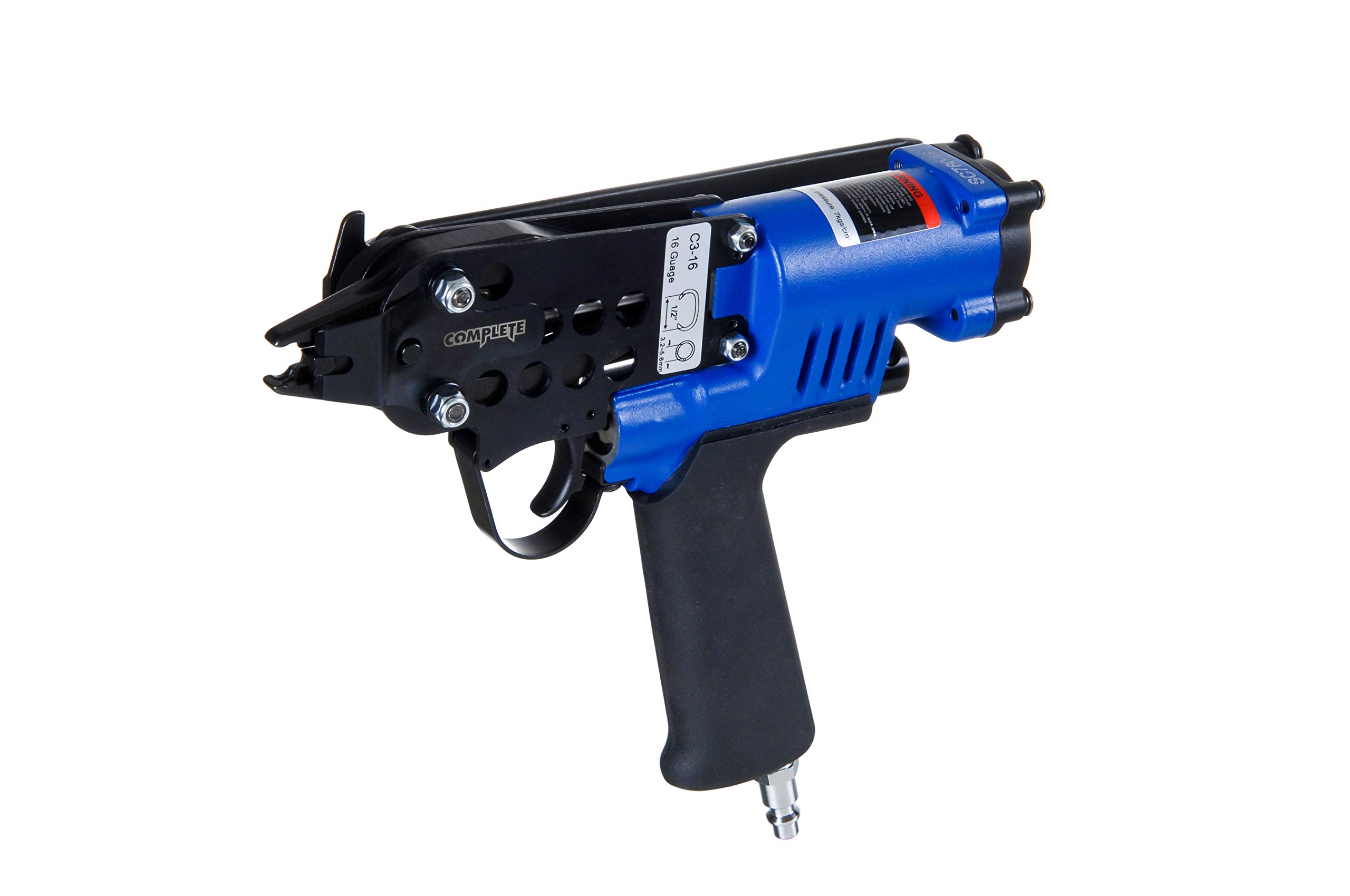Complete SC760-16 16 Gauge 1/2 Inch C RING Pneumatic Hog Ring Tool for Upholstery, Fencing & Automotive Applications