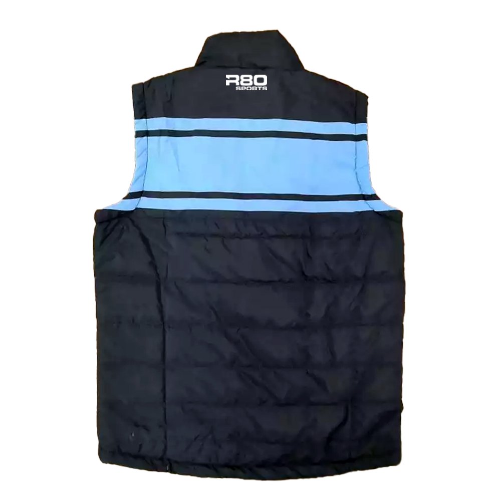R80 Sports Puffer Vest for Men & Women - Lightweight Insulated Winter Vest for Running, Hiking & Outdoor Activities - Water-Resistant Quilted Jacket for Cold Weather