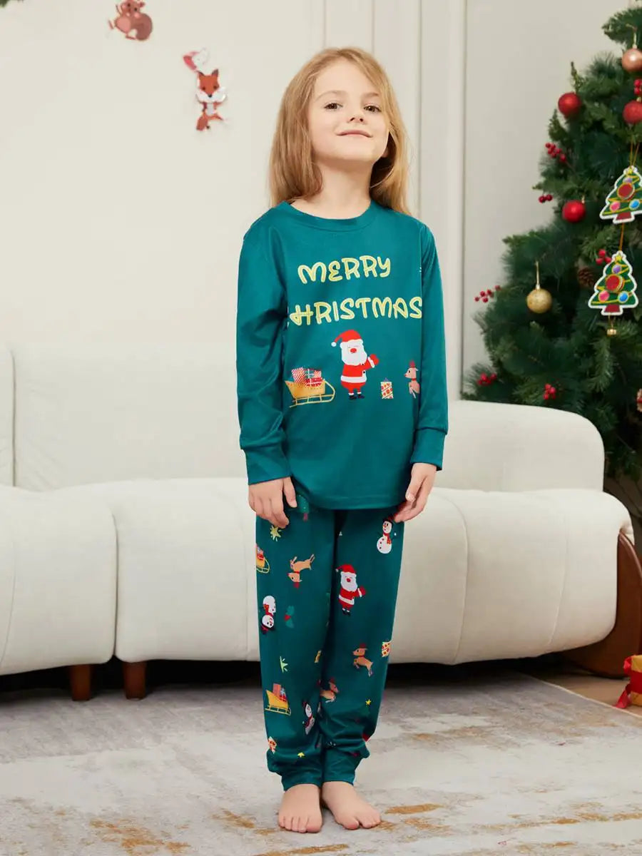 Family Matching Christmas Pajamas Sets - Printed Holiday Pjs for Couples, Kids & Adults - Cozy Xmas Outfits for Family Photos & Festive Gatherings