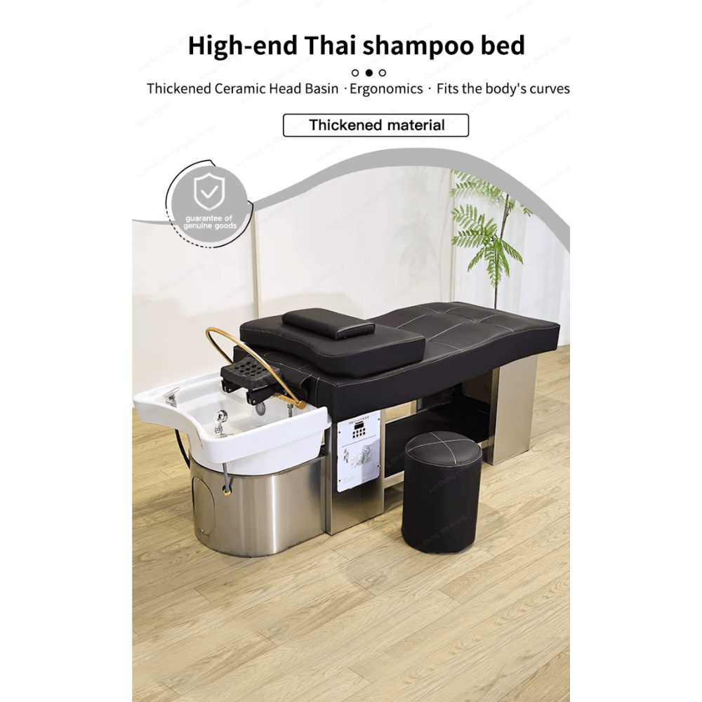 SalonLand Thai Shampoo Head Spa Set with Hot Waterfall Massage - Complete Hair Care Kit for Relaxation & Scalp Treatment | Perfect for Home Spa Days & Professional Salon Use