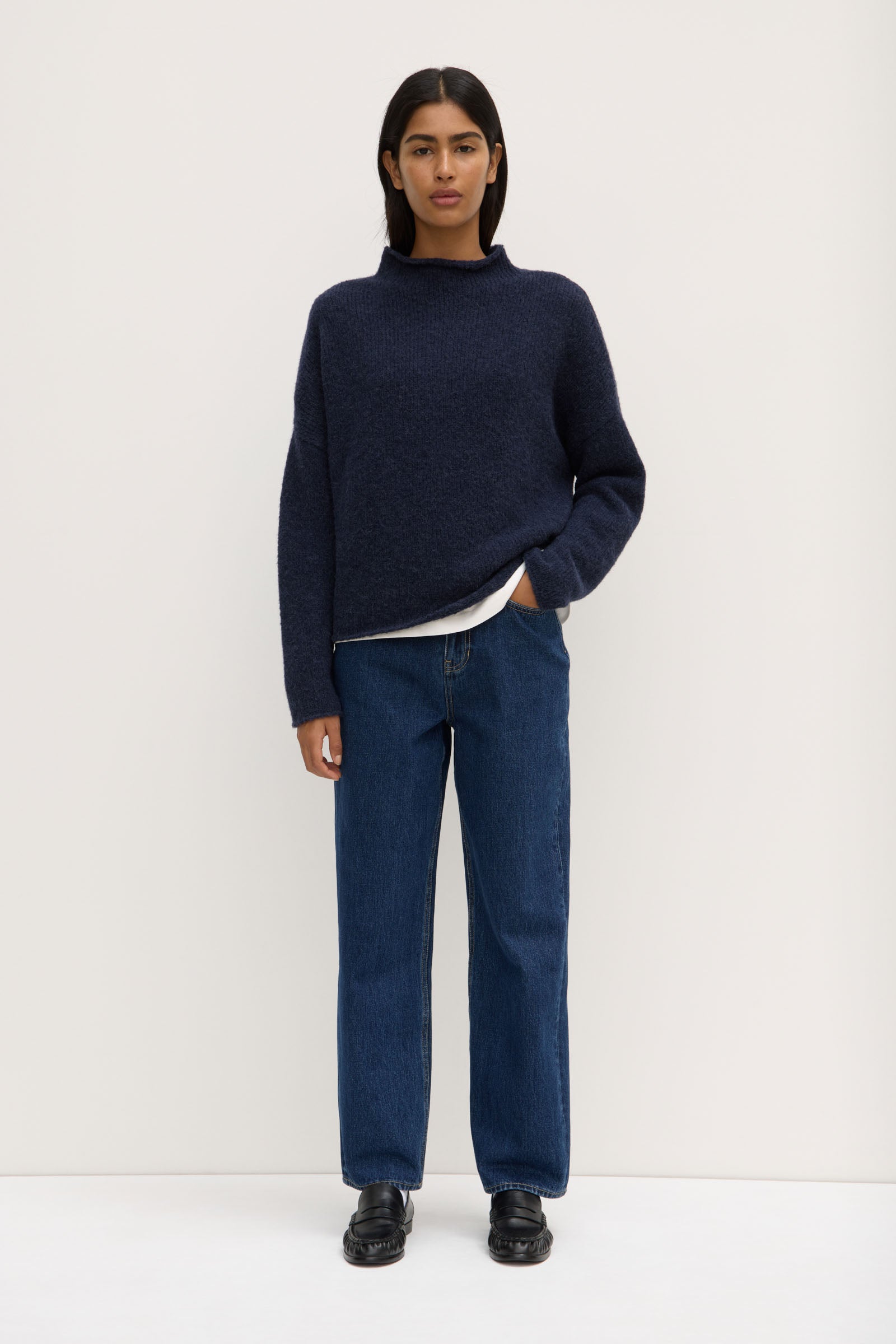Apolline Knit Ink - Premium Quality Knitwear for Women | Perfect for Casual Wear, Office Outfits & Cozy Home Style