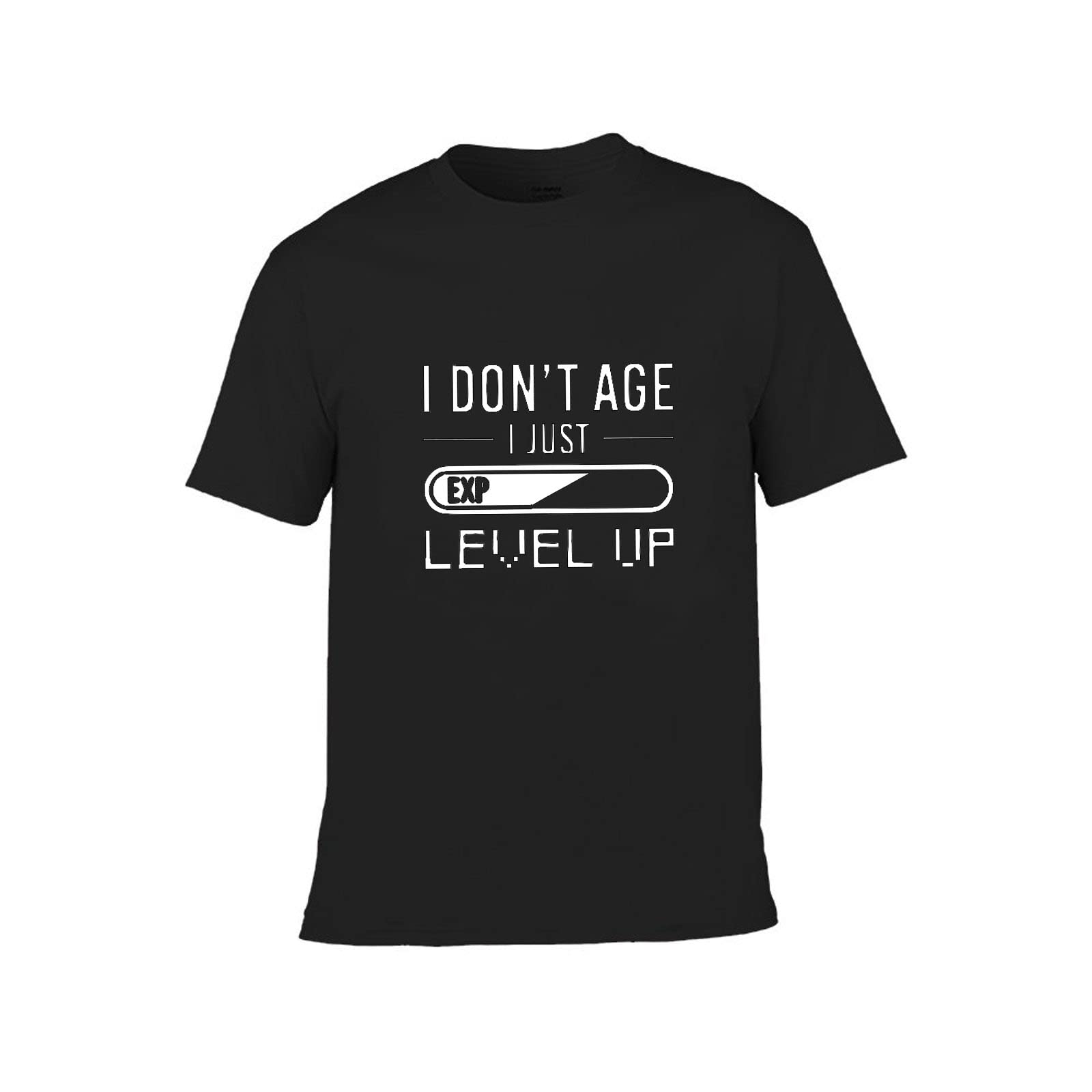 Level Up Gamer Boys T-Shirt - Classic Short Sleeve Crew Neck Video Game Tee for Kids | Perfect for Gaming Parties, eSports Events & Casual Wear
