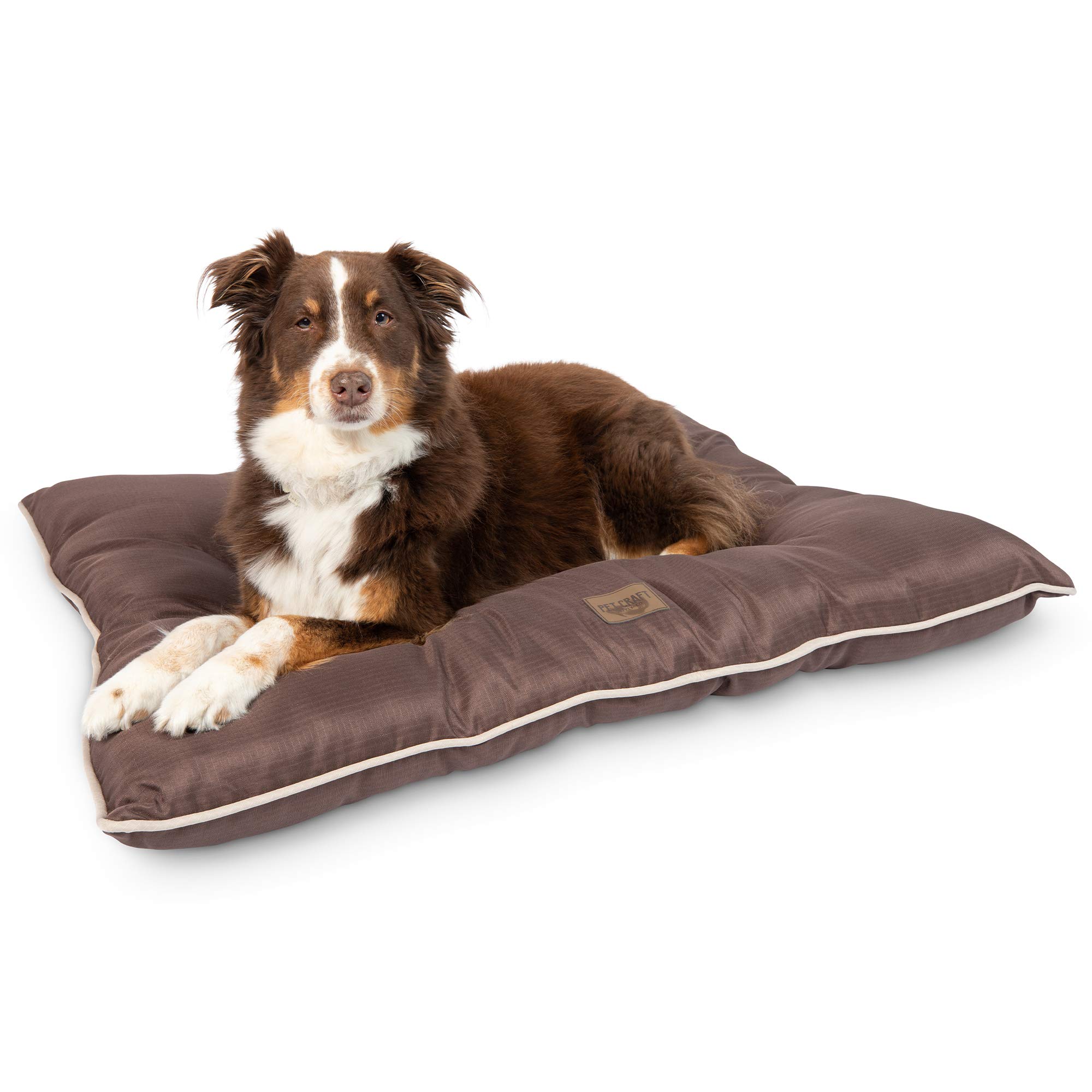 Durable Waterproof Dog Bed for Medium & Large Dogs - All-Season Indoor/Outdoor Pet Bed with Non-Slip Bottom - Perfect for Crates, Kennels & Home Use