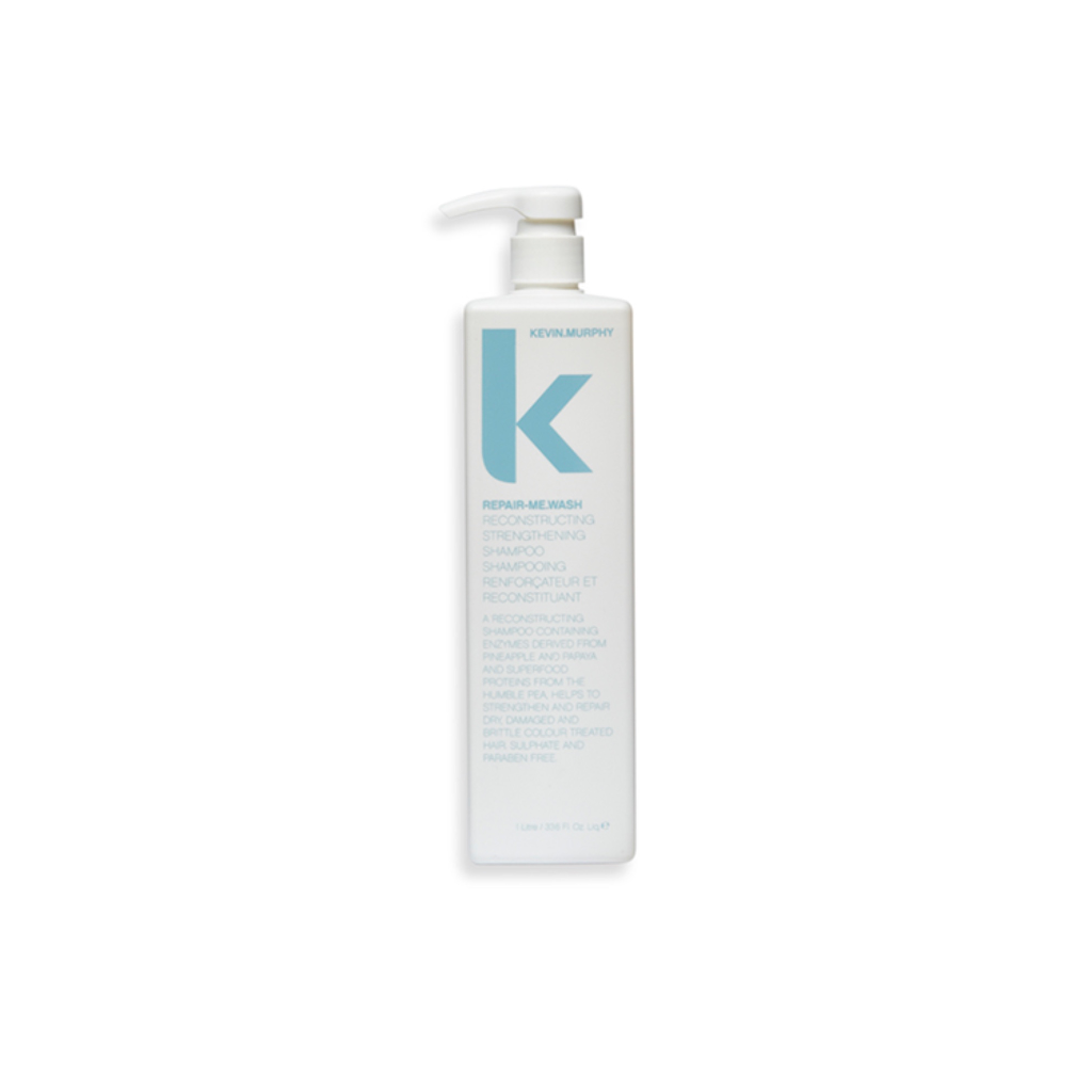 Kevin Murphy Repair Me.Wash Shampoo 33.8oz - Hydrating & Repairing Shampoo for Damaged Hair - Salon Quality Hair Care for Dry, Brittle Hair - Perfect for Daily Use & Post-Color Treatment