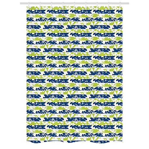 Apple Green Navy Blue