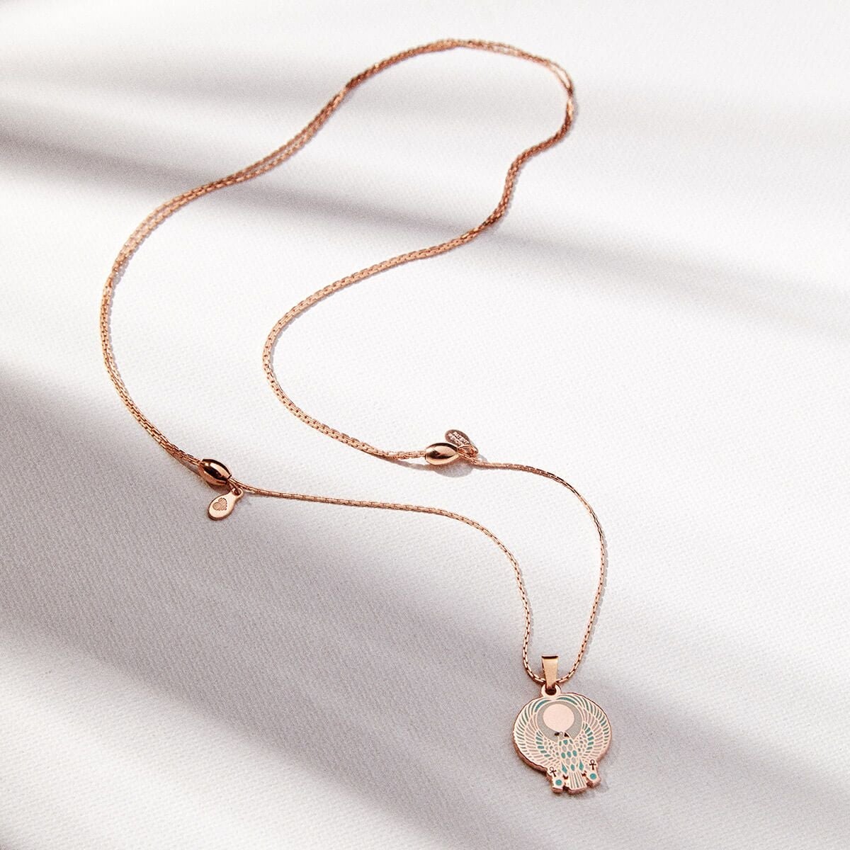 Falcon Expandable Necklace A18ENFALSR - Adjustable Chain for Women & Men - Perfect for Everyday Wear, Gifts & Special Occasions