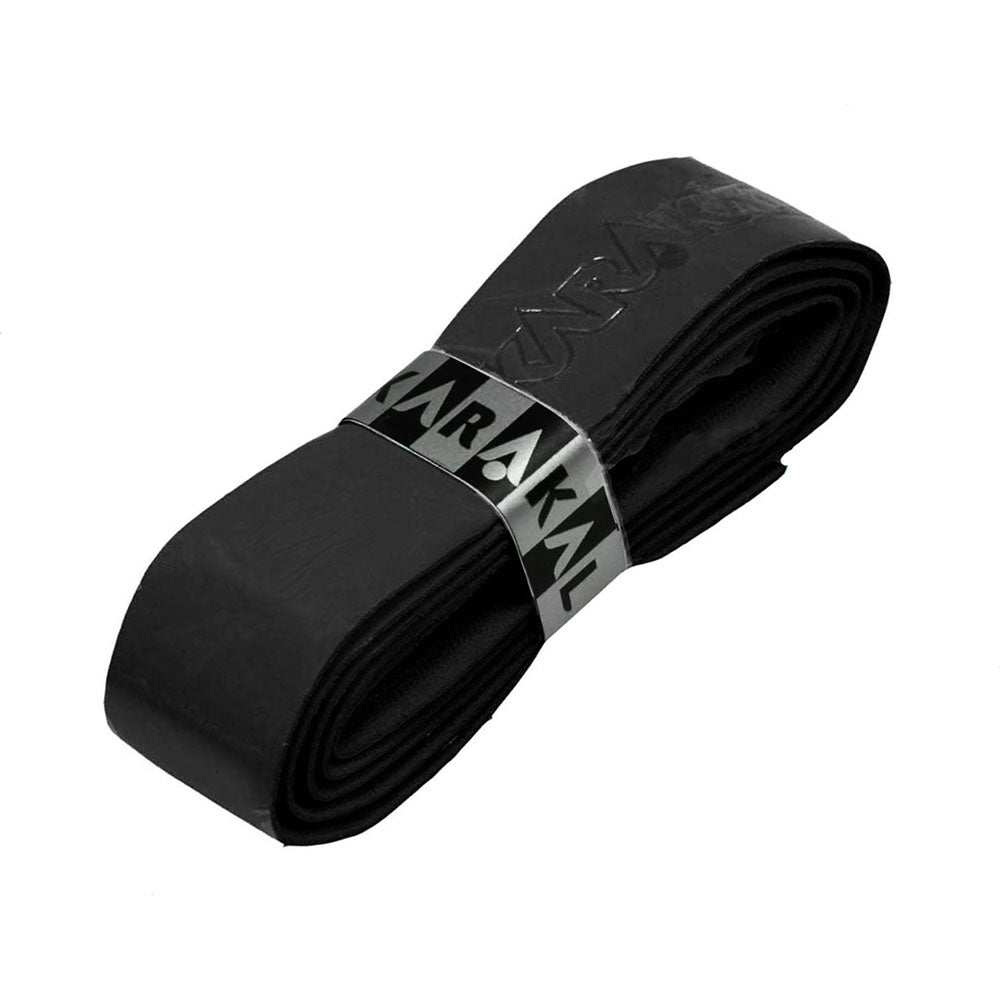 Karakal PU Super Grip Tennis Badminton Squash Racket Handle Overgrip - Black | Non-Slip Sweat Absorbent for Enhanced Performance & Comfort | Perfect for Sports, Training & Professional Matches