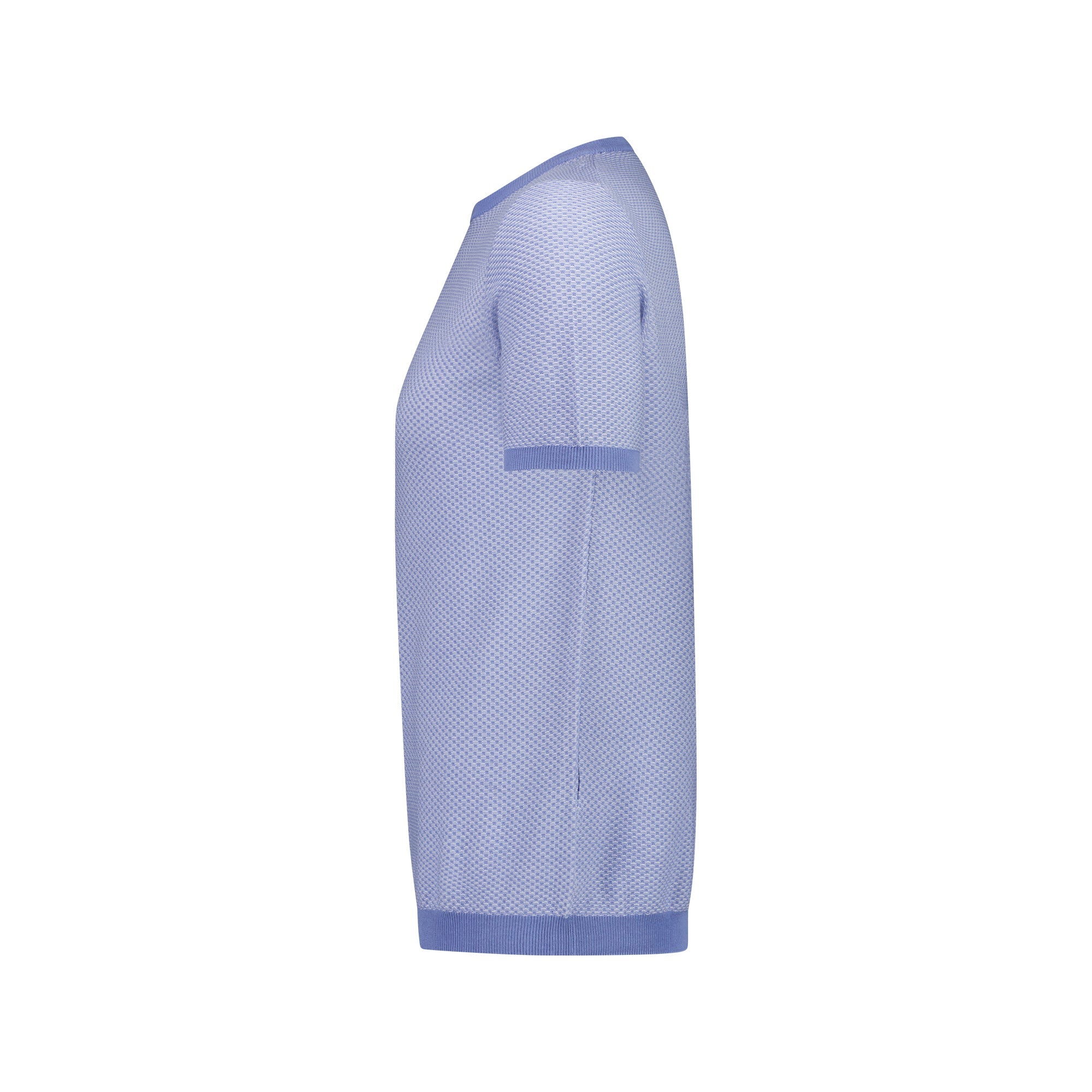 MCKINNON x FERRANTE Sky Blue Contrast Short Sleeve T-Shirt for Men - Casual Summer Wear & Street Style Outfits